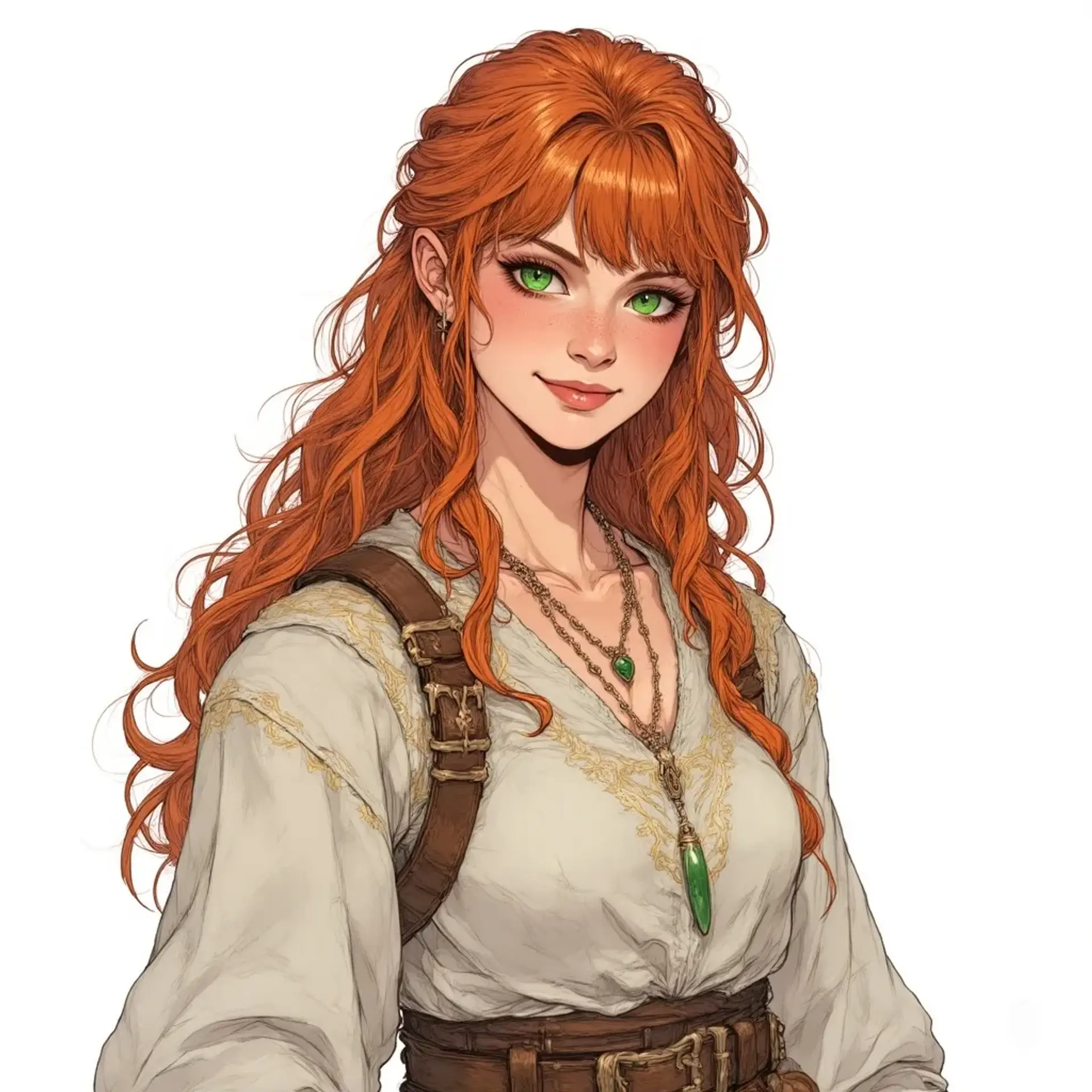 Serelis Dawnwhisper - AI-generated fantasy NPC