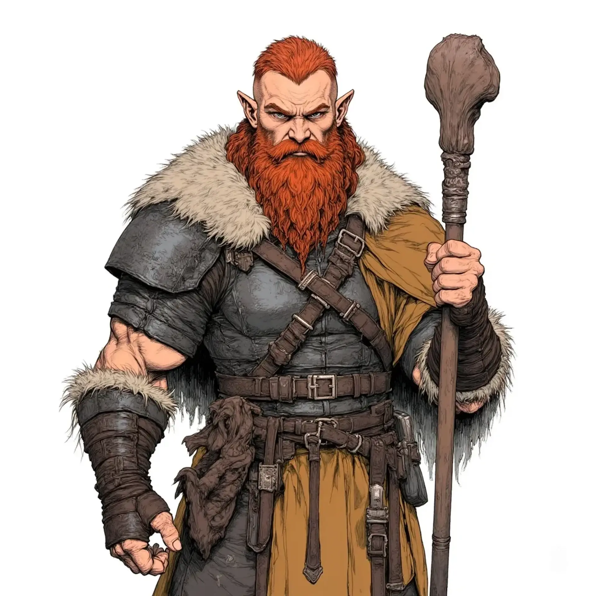 Kvacla Ironaxe - AI-generated fantasy NPC