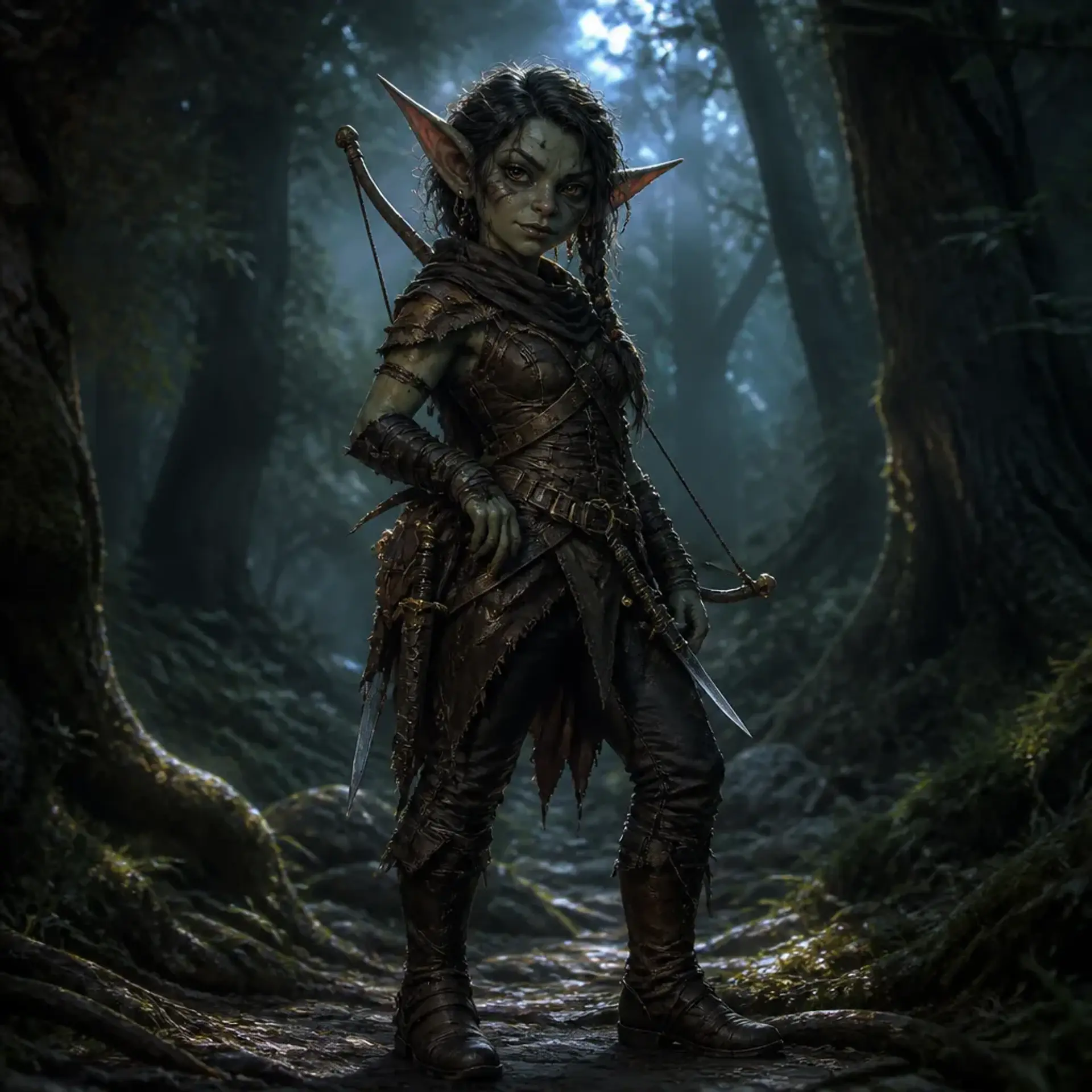 Vitha - AI-generated fantasy Character
