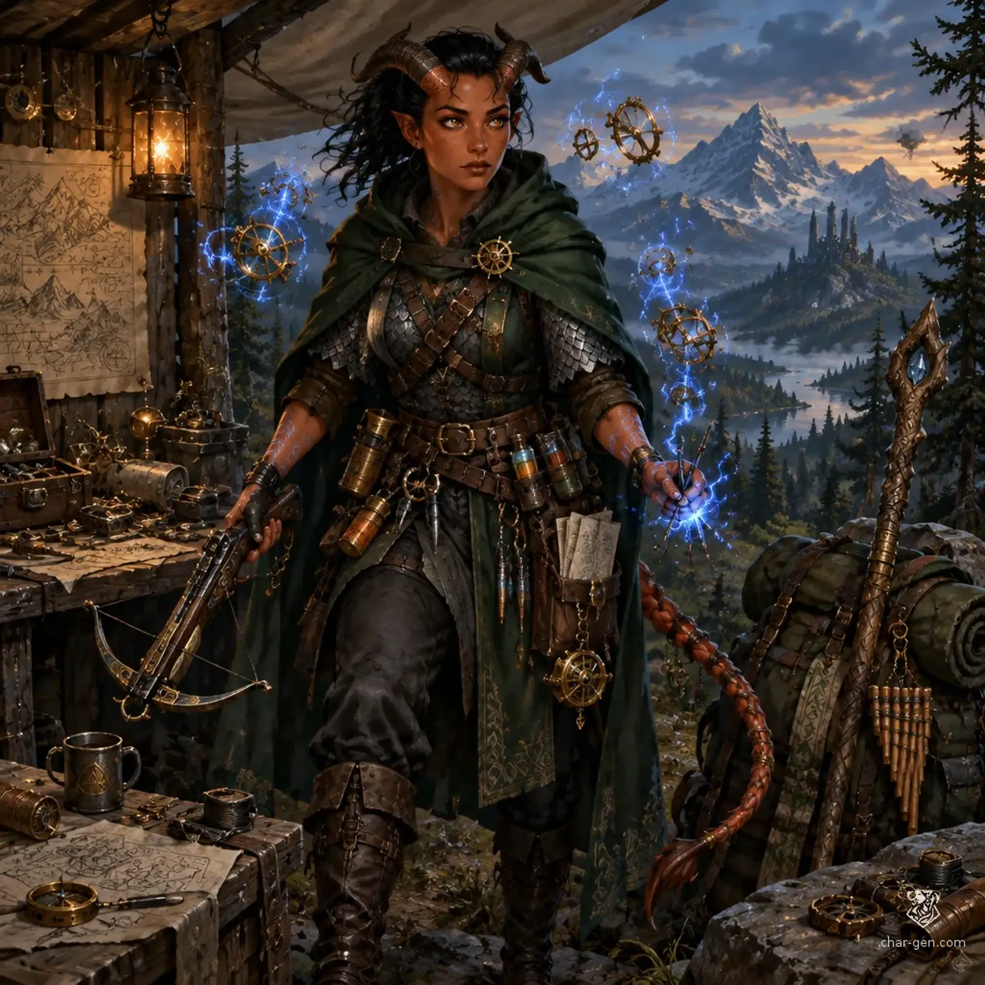 Anne - AI-generated fantasy Character