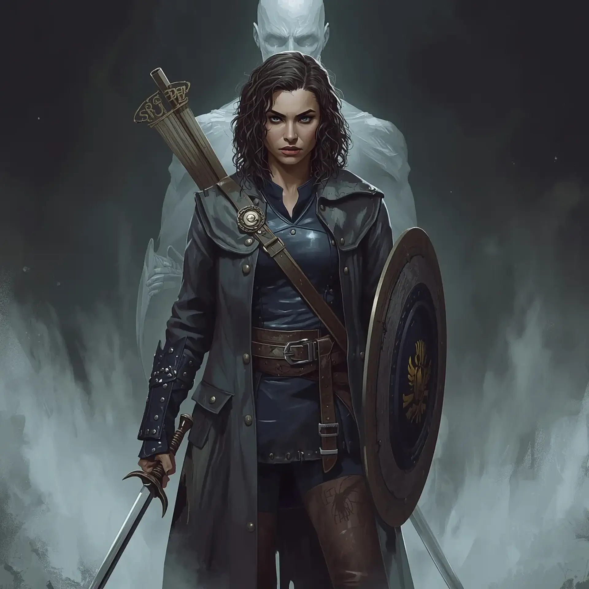 Commander Elara Vance - AI-generated fantasy Character