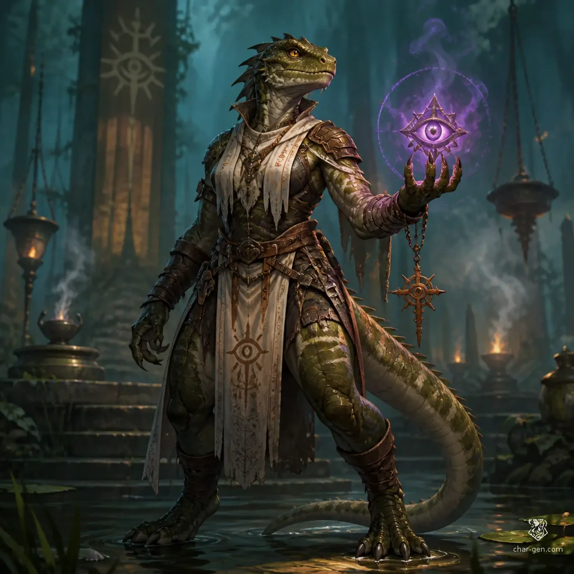 Tlaksi Quispe - AI-generated fantasy Character