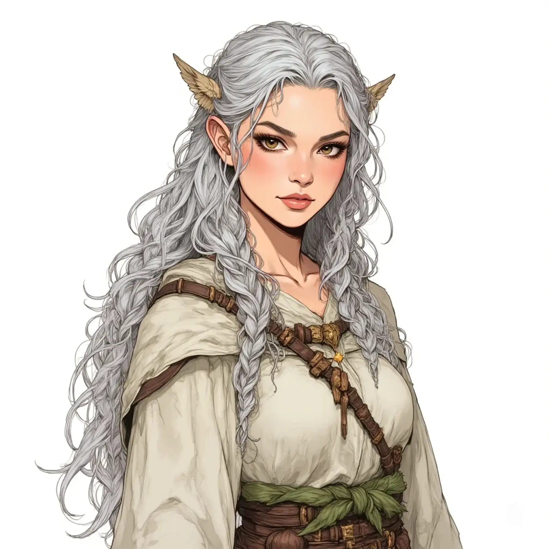 Saelith Vanyan - AI-generated fantasy NPC