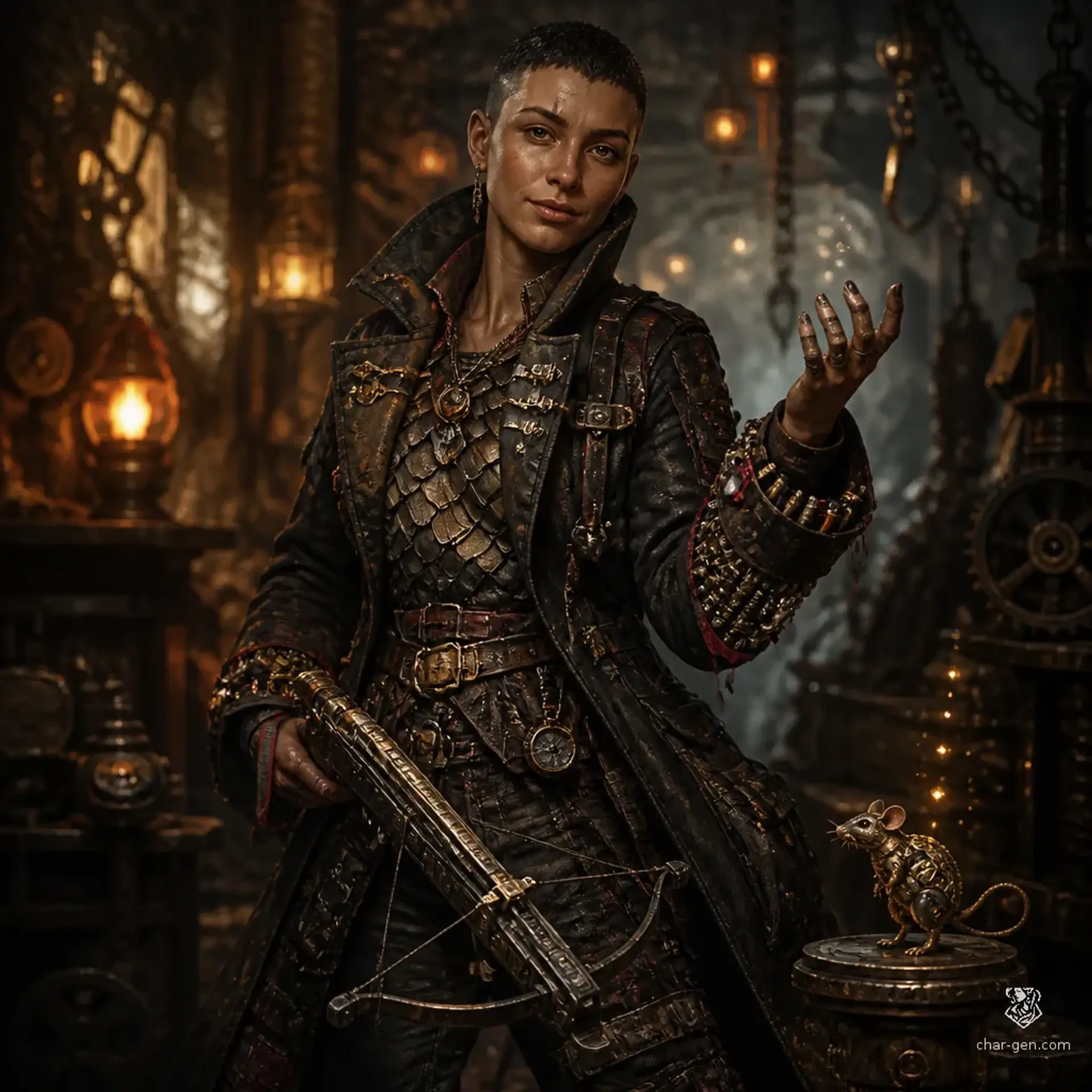 Mizuki Garmendia - AI-generated fantasy Character