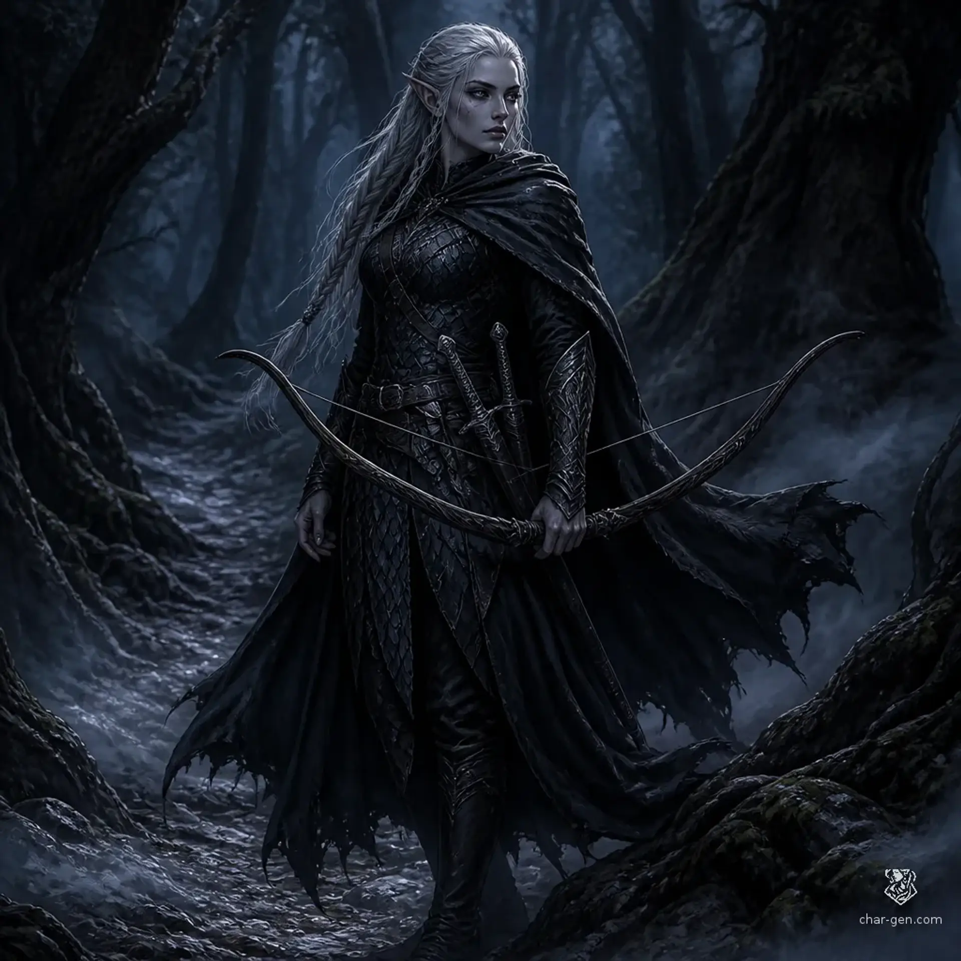 Emne Zillerna - AI-generated fantasy Character