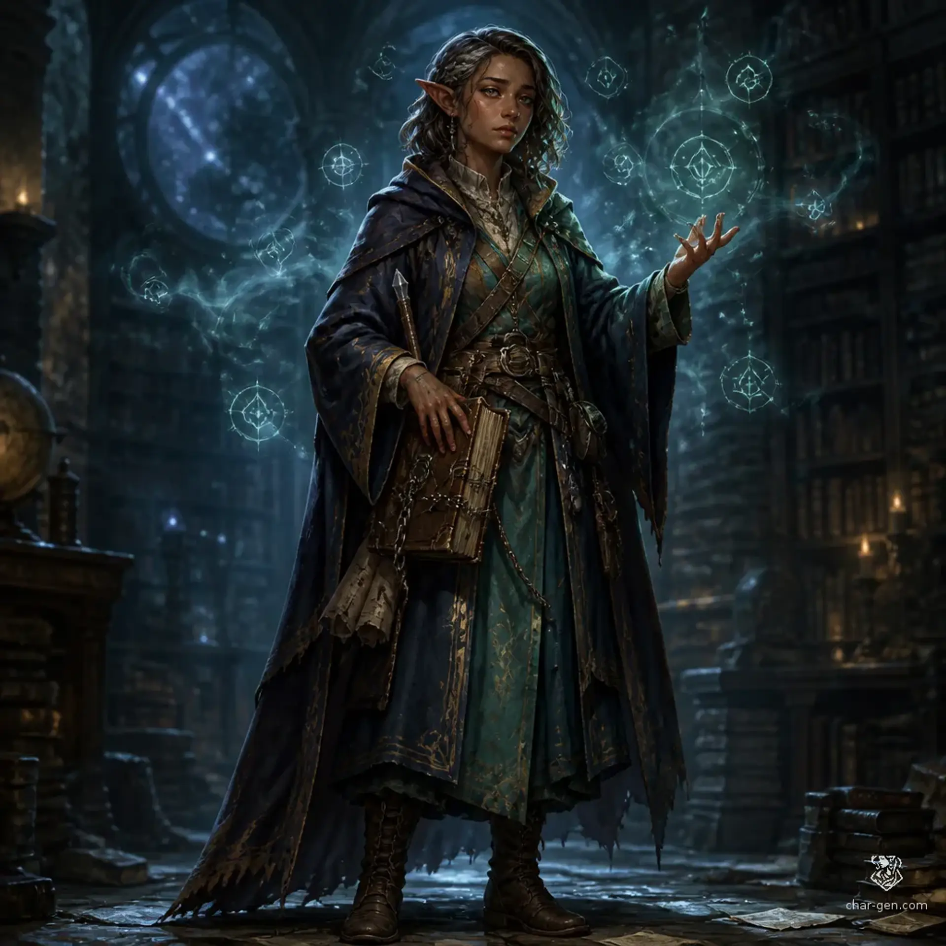 Aveline Marris - AI-generated fantasy Character