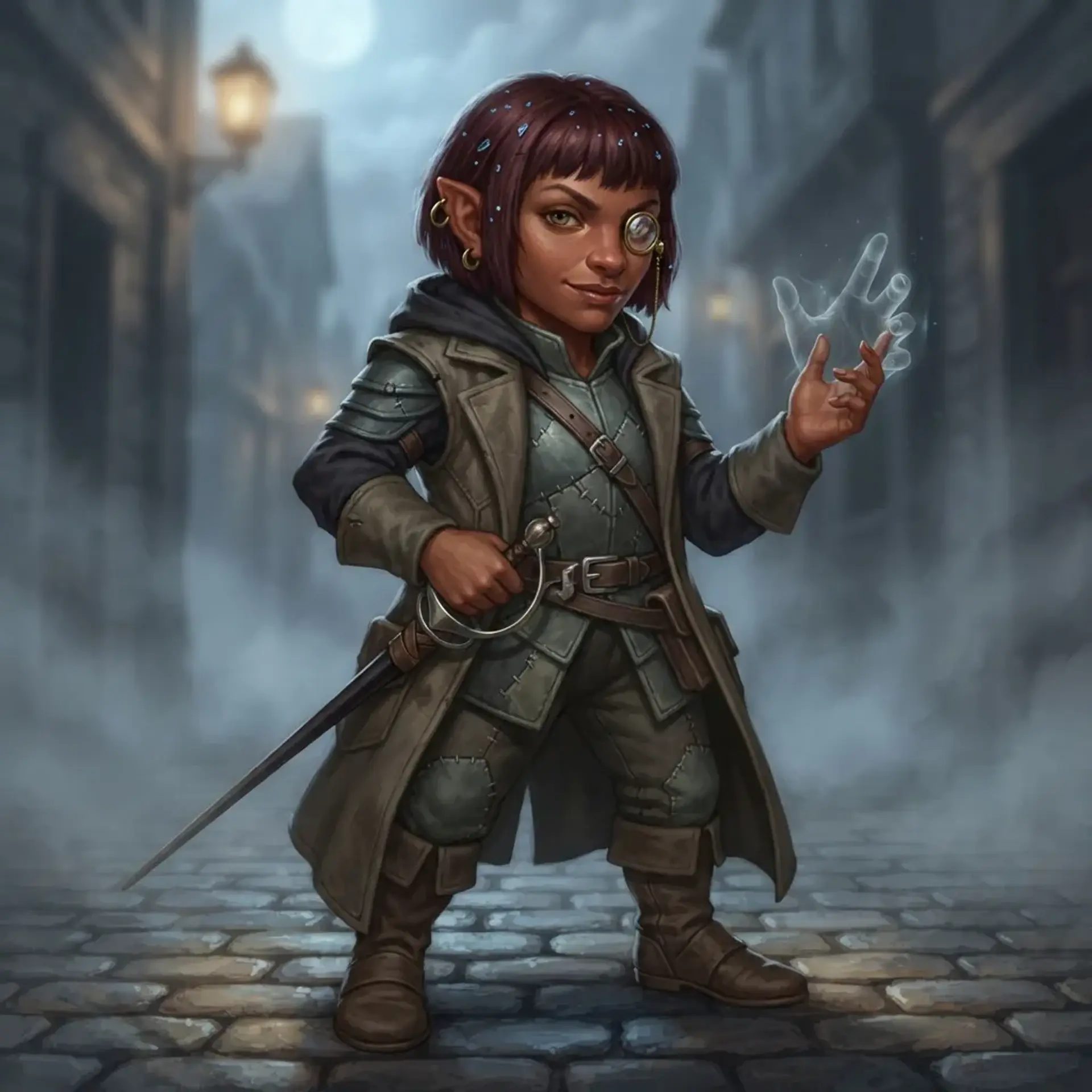 Stilga - AI-generated fantasy Character