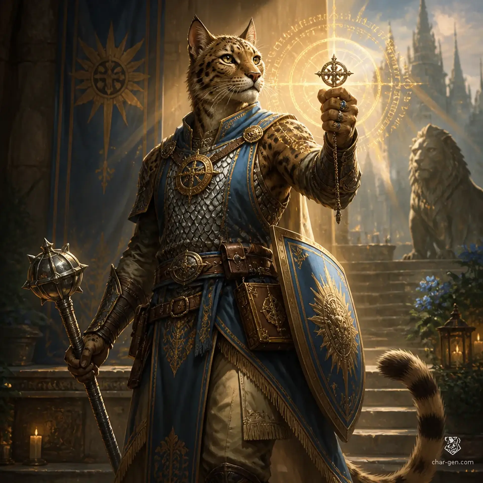 Felix - AI-generated fantasy Character