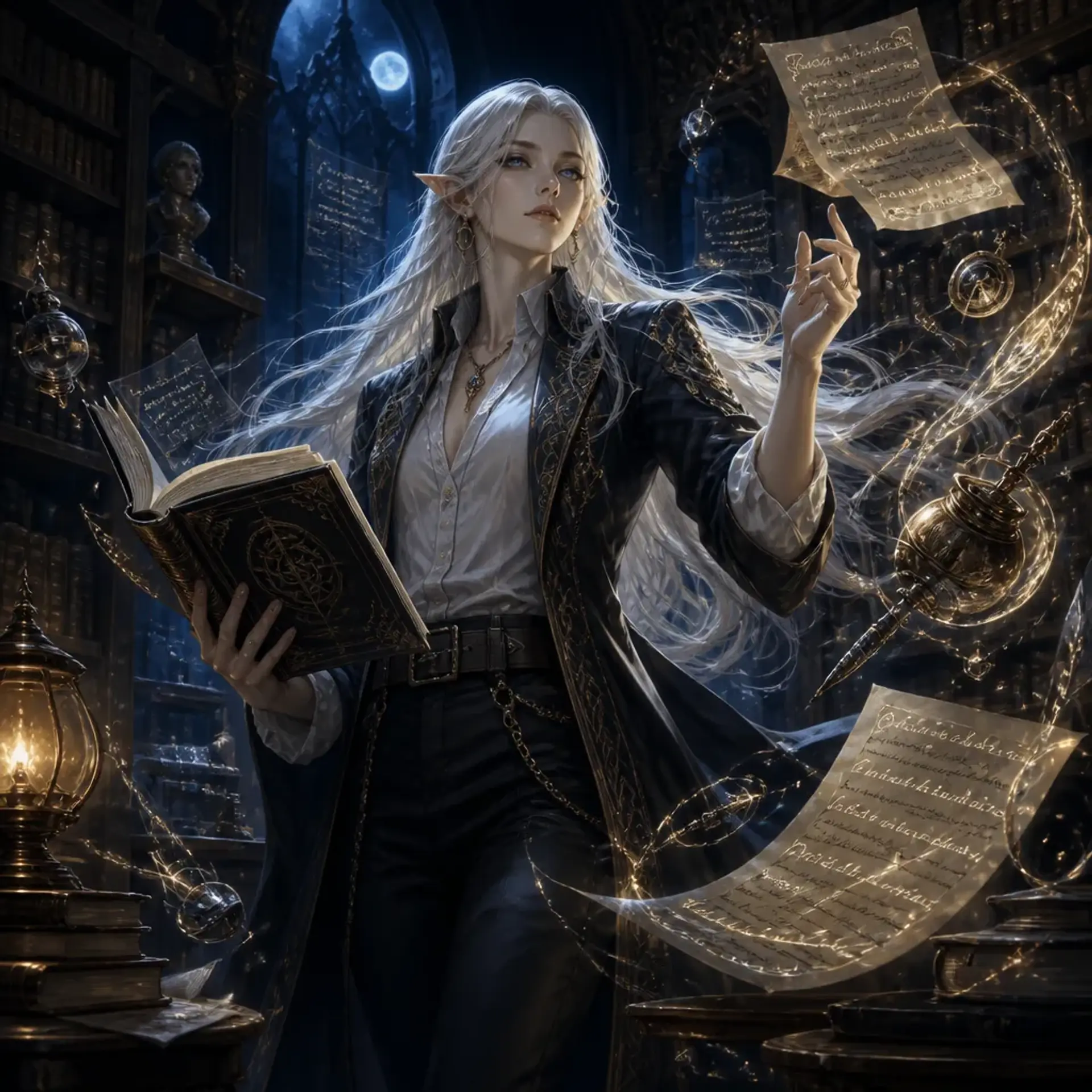 Lysandra - AI-generated fantasy Character