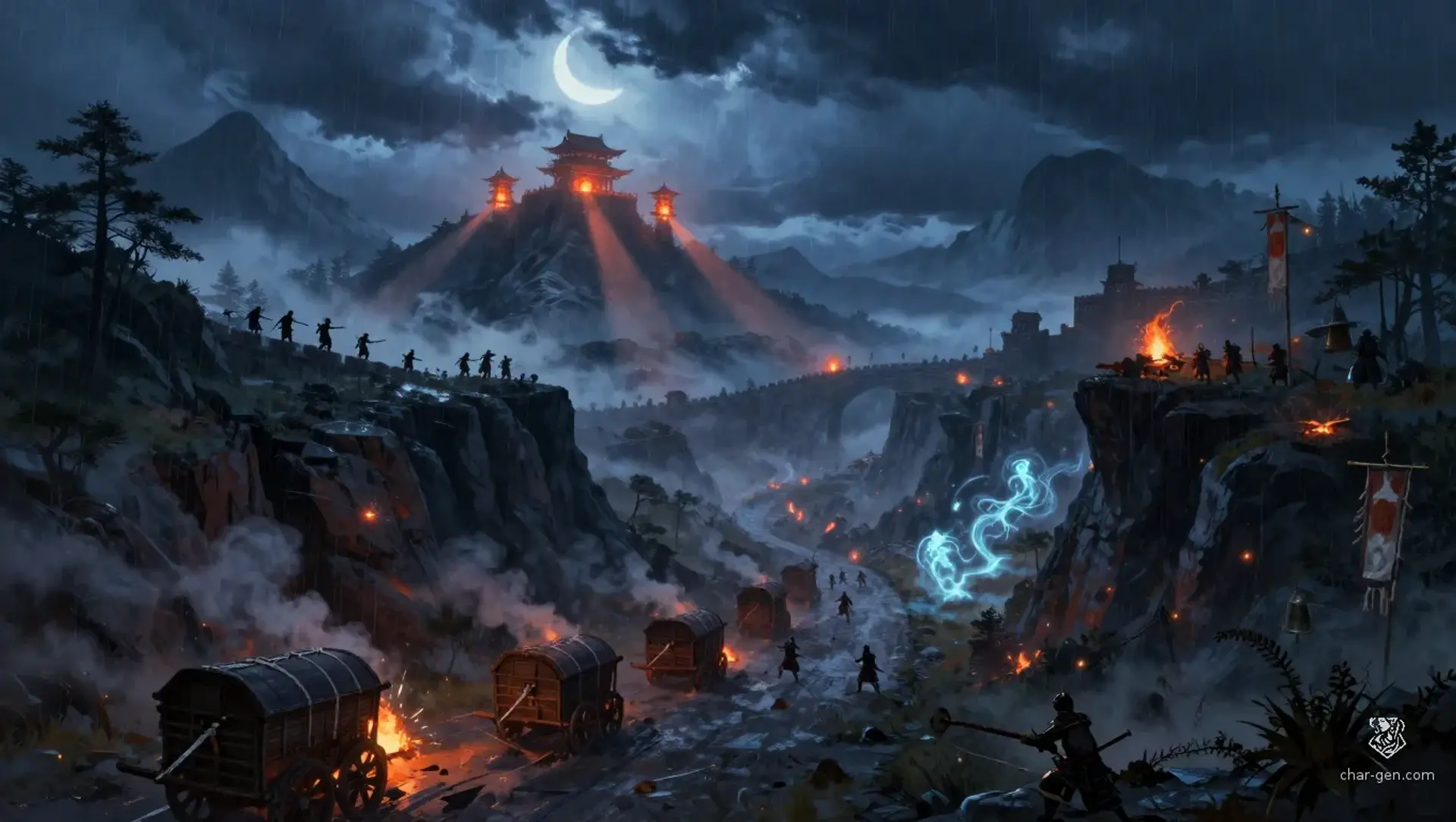 The Three Fires of Kurohama