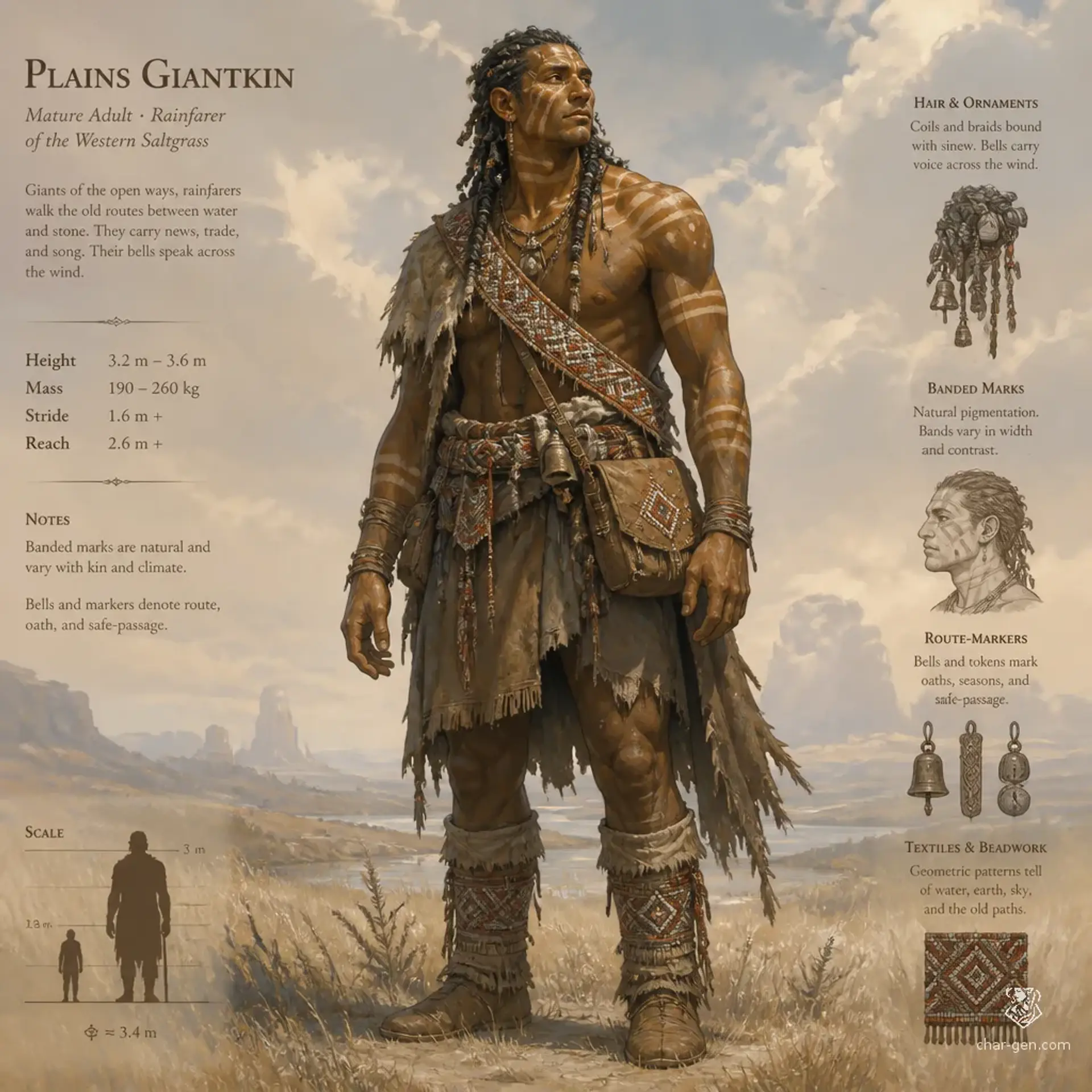Reedstride - AI-generated fantasy Species
