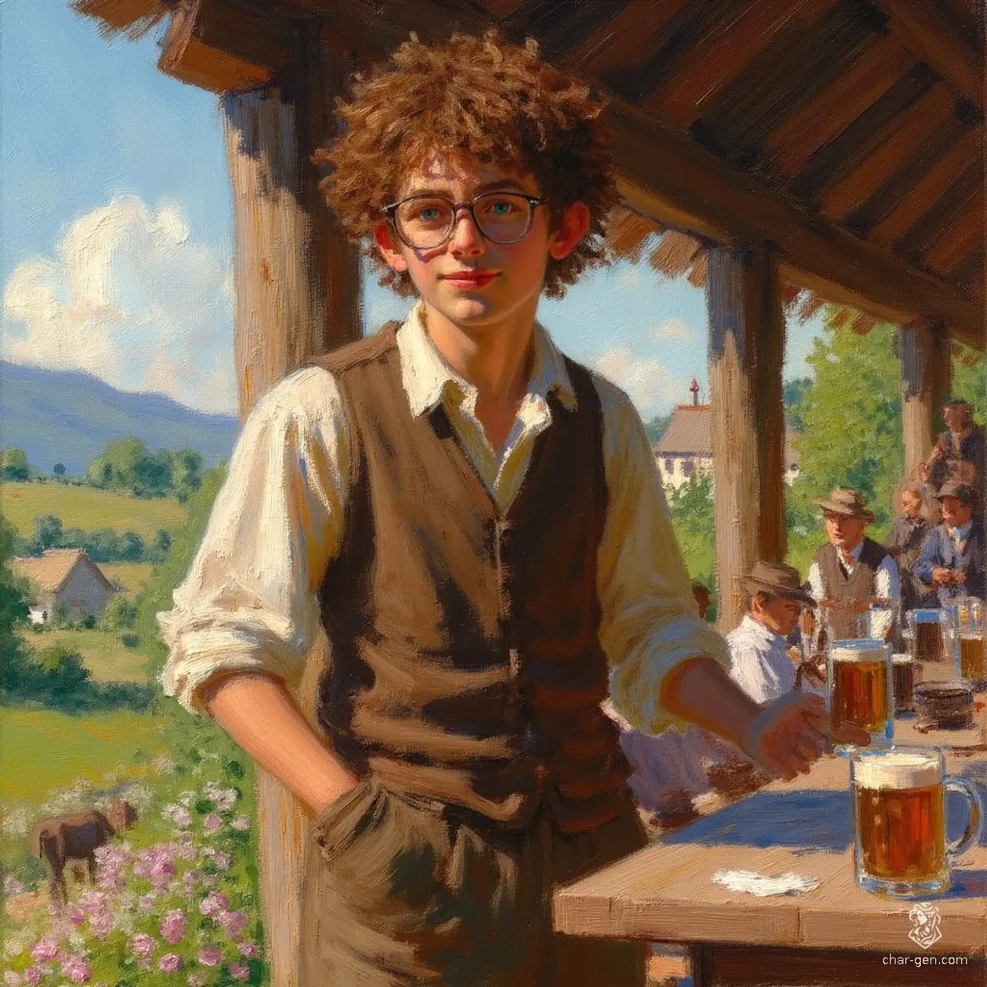 Joss Patterwig - AI-generated fantasy NPC