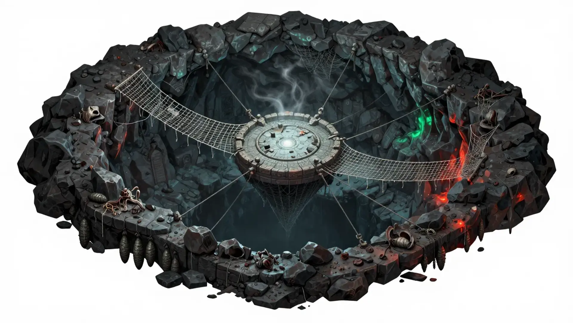 Save the Priestess Before Lolth Takes Her - AI-generated fantasy Encounter