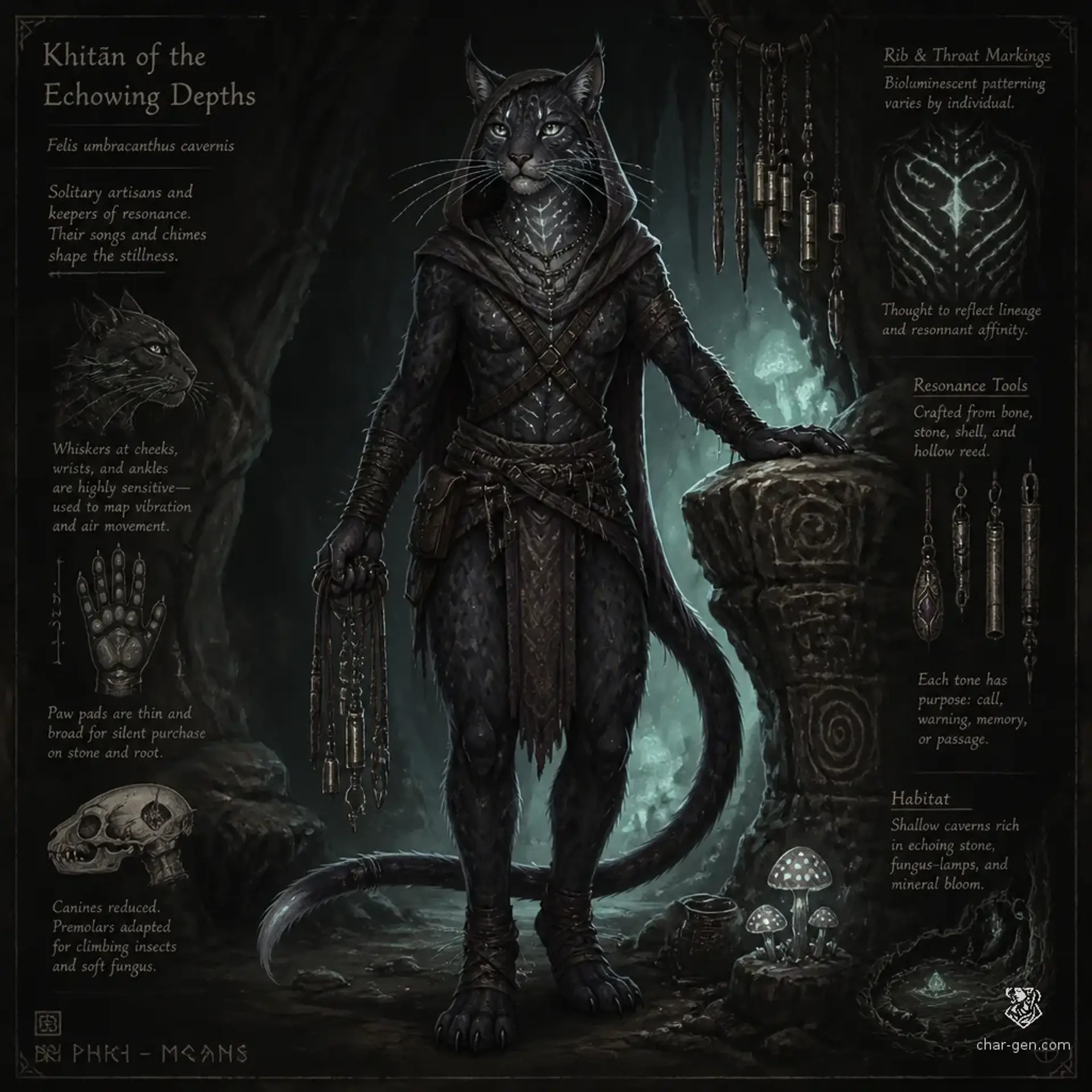 Umbraclaw - AI-generated fantasy Species