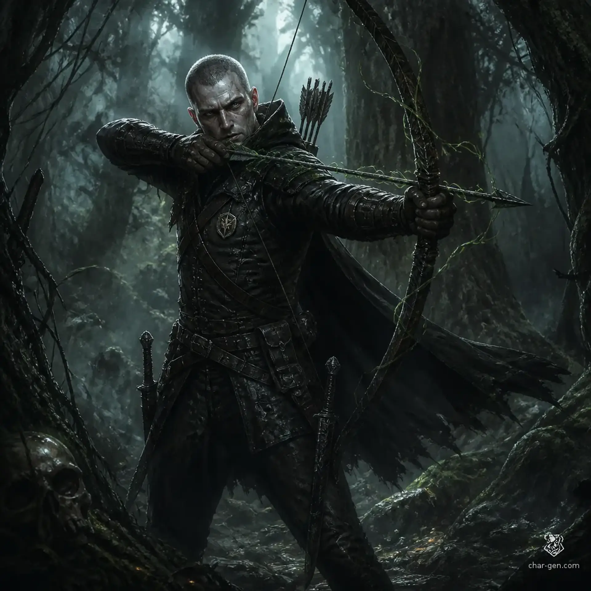 Darrion - AI-generated fantasy Character