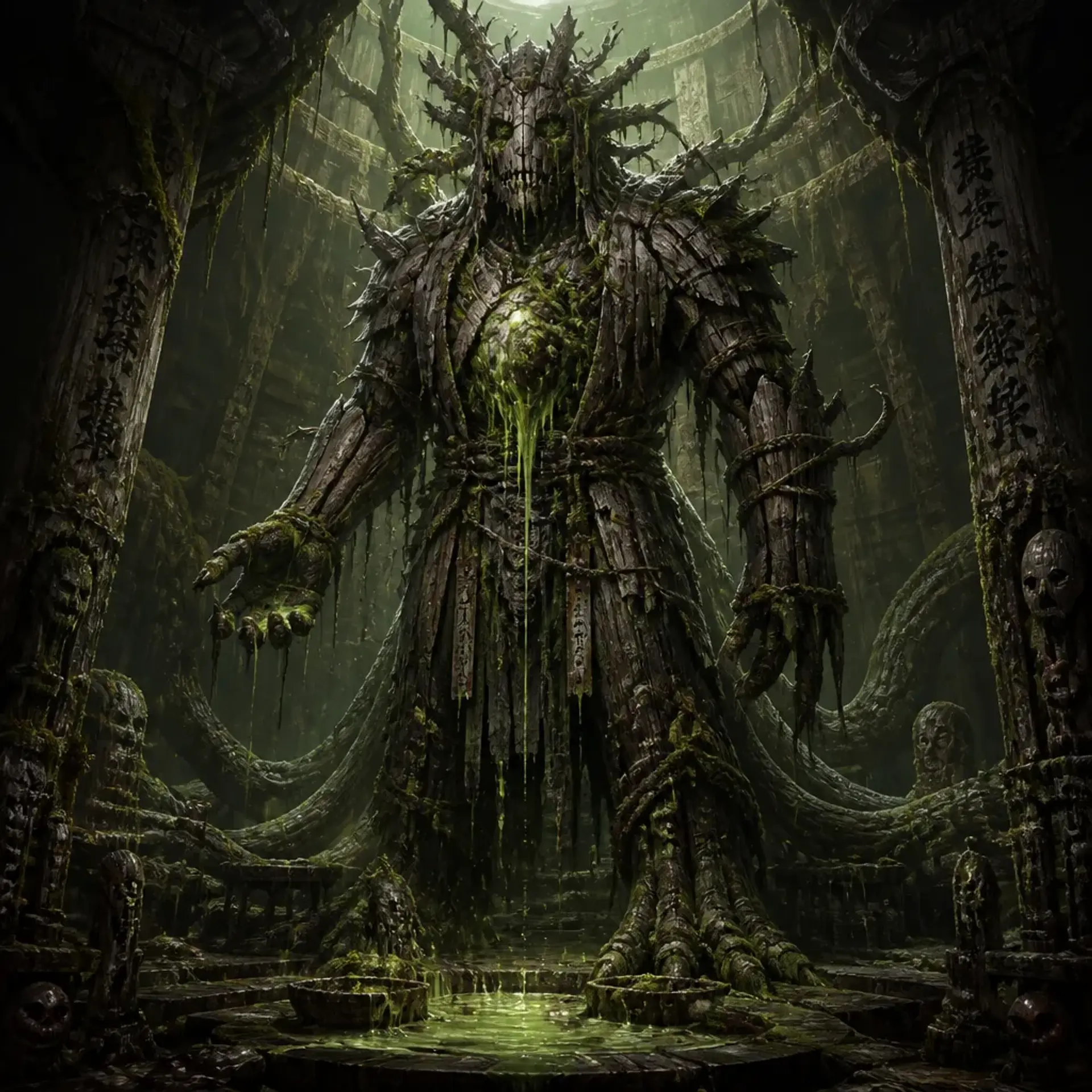 Rootbound Sentinels - AI-generated fantasy Monster