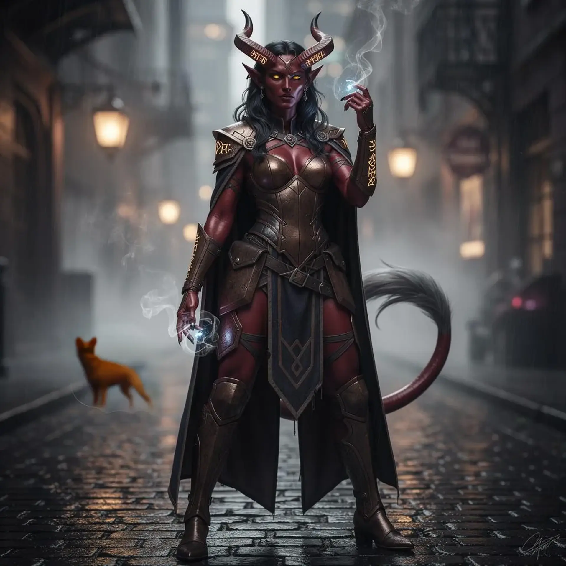 Zalithra Veyn - AI-generated fantasy NPC