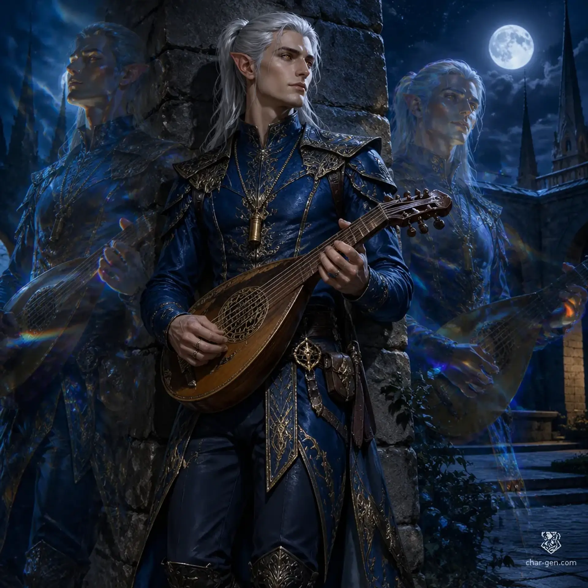 Corchea - AI-generated fantasy Character