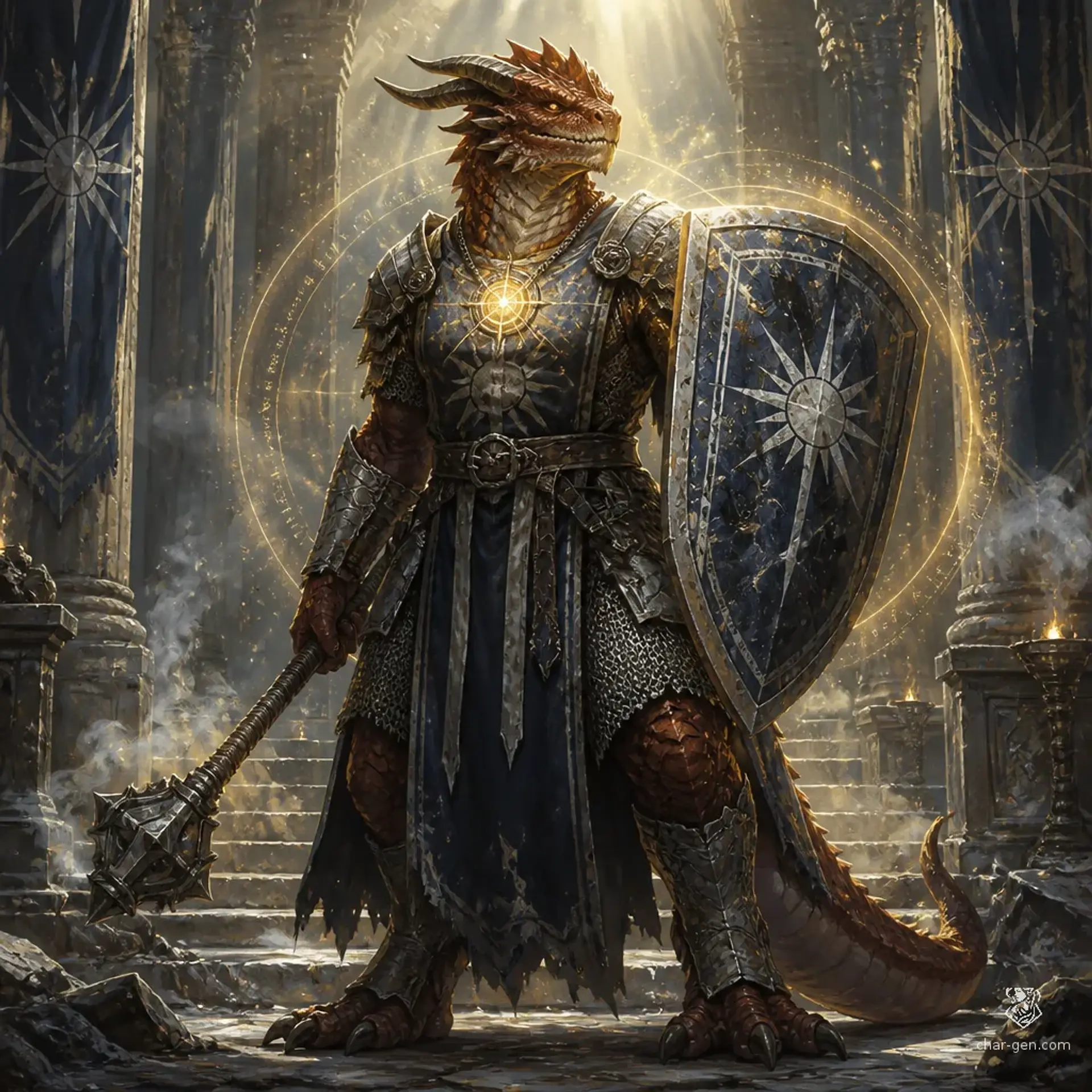 Kezgai Ardan - AI-generated fantasy Character