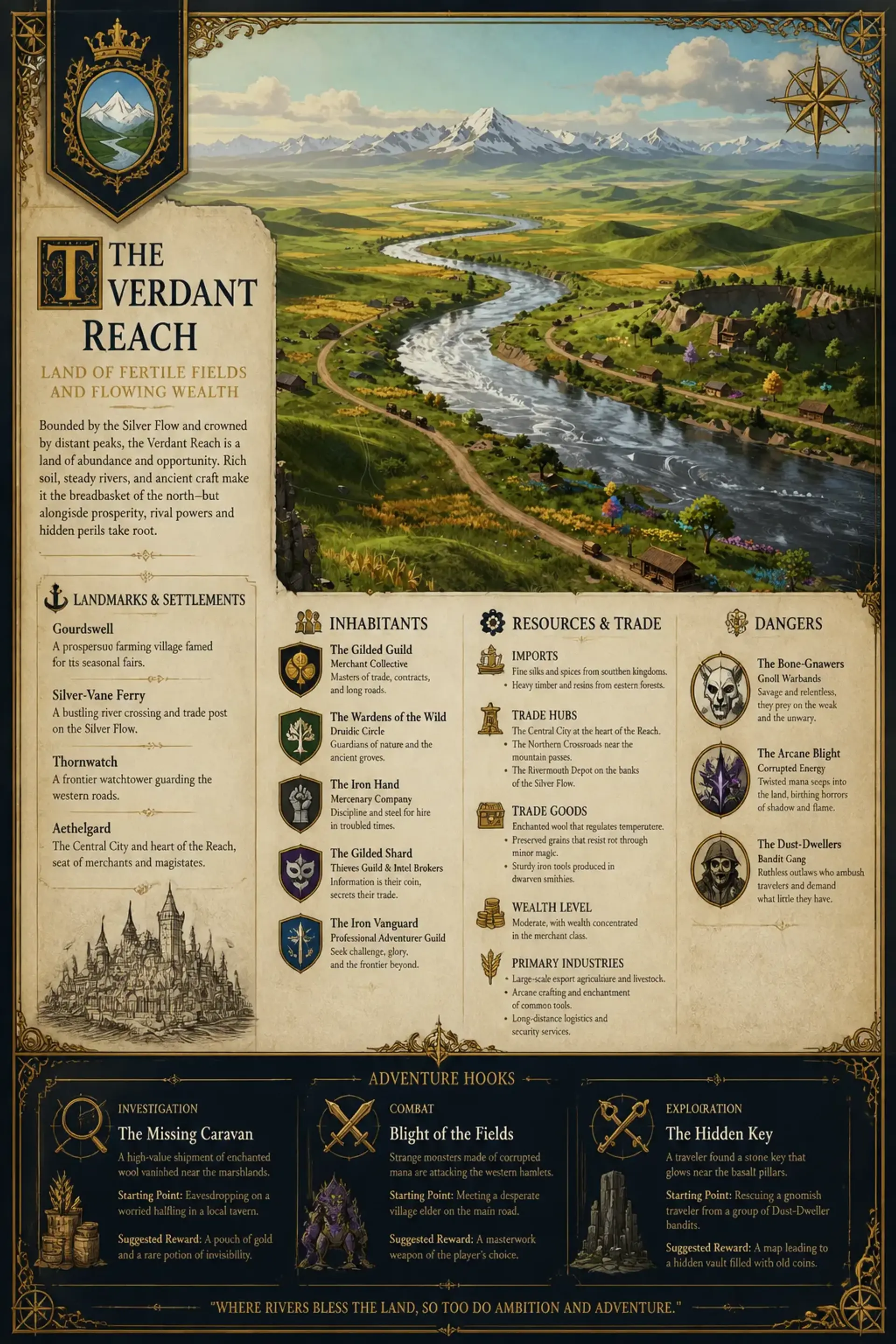 Region Sheet
