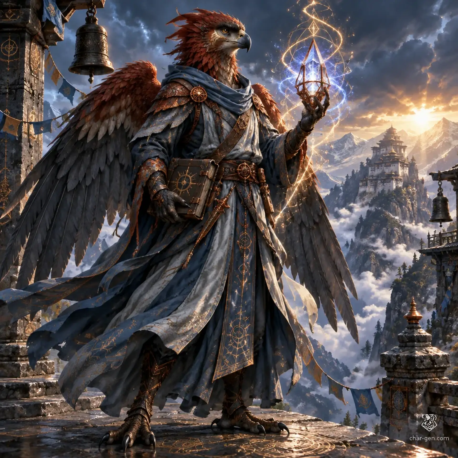 Jarvis - AI-generated fantasy Character