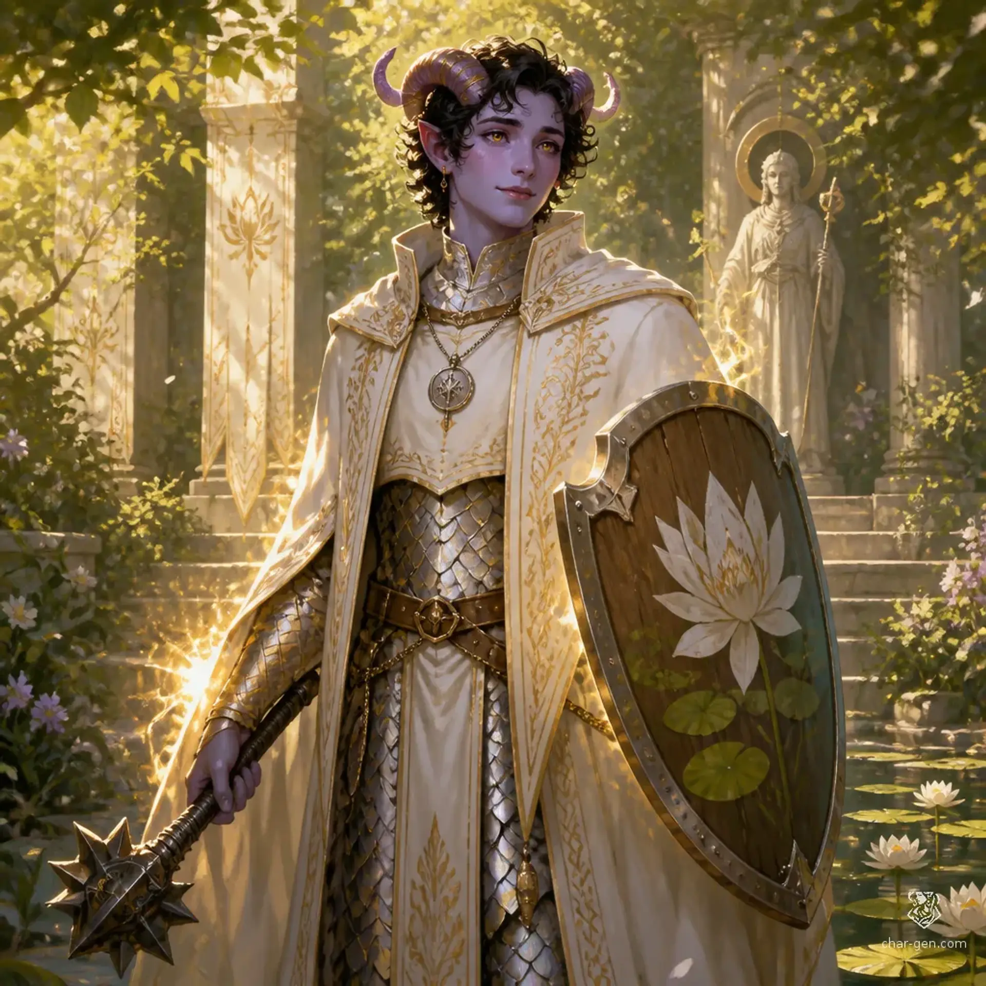 Zenith - AI-generated fantasy Character