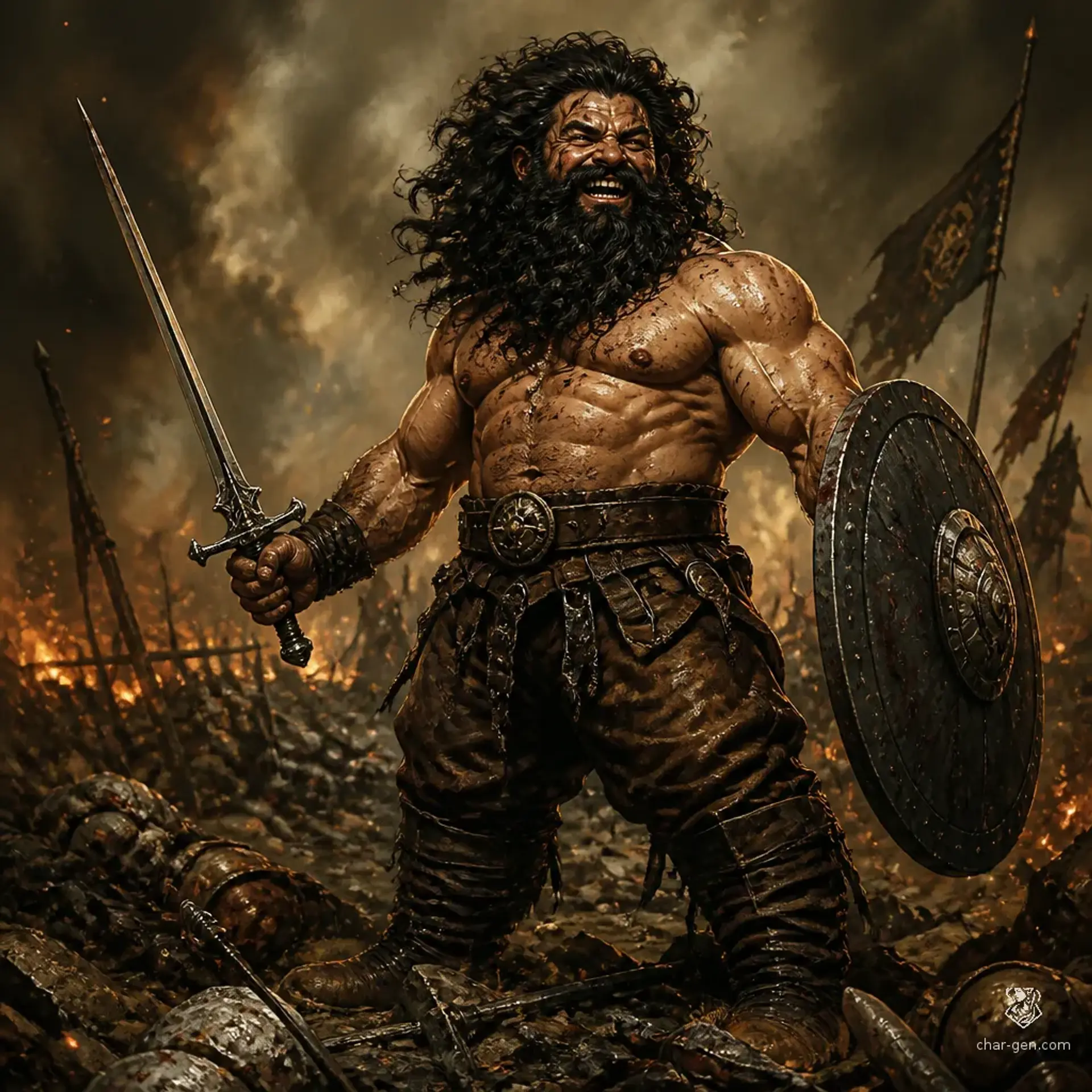 Barristan - AI-generated fantasy Character