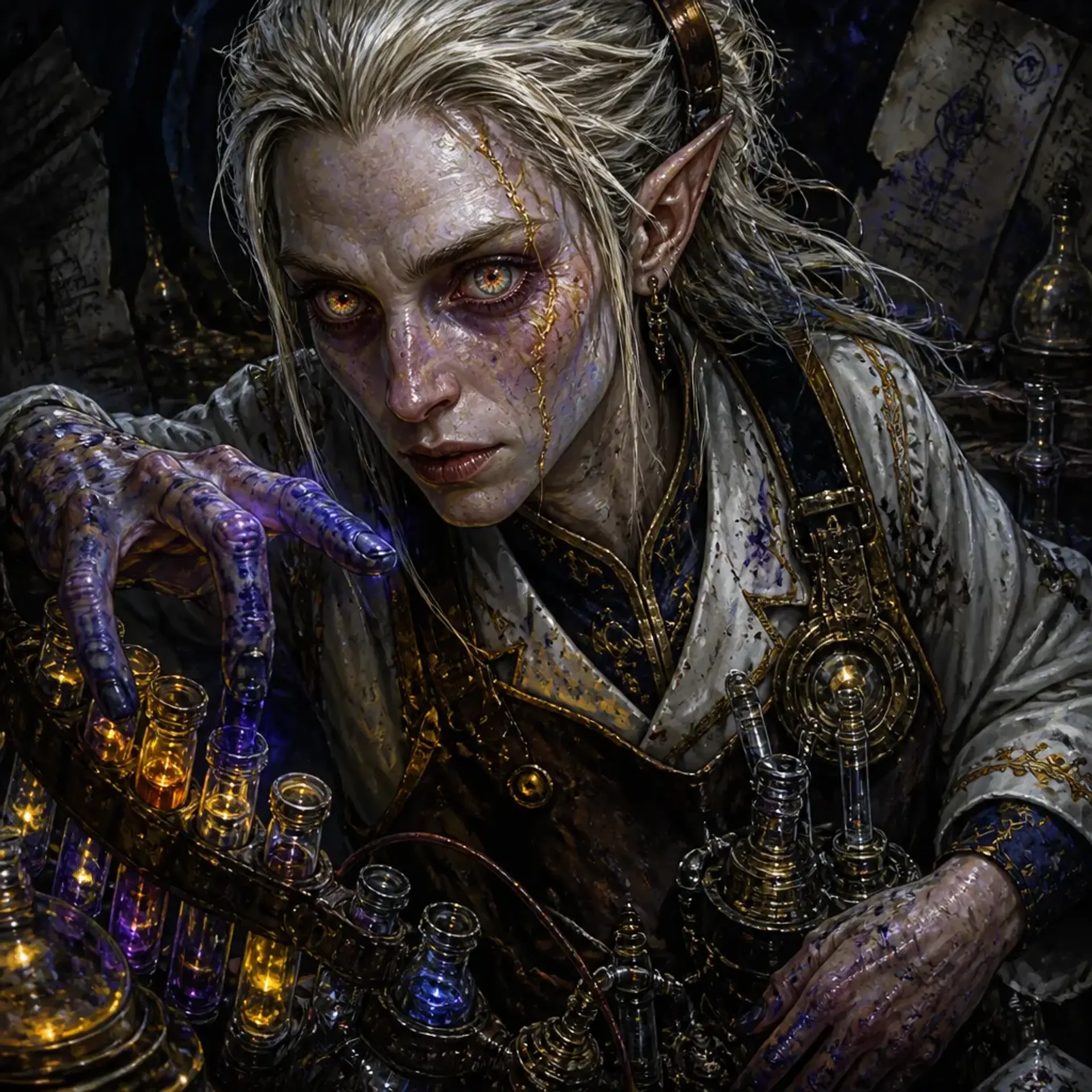 Elara Thorne - AI-generated fantasy NPC