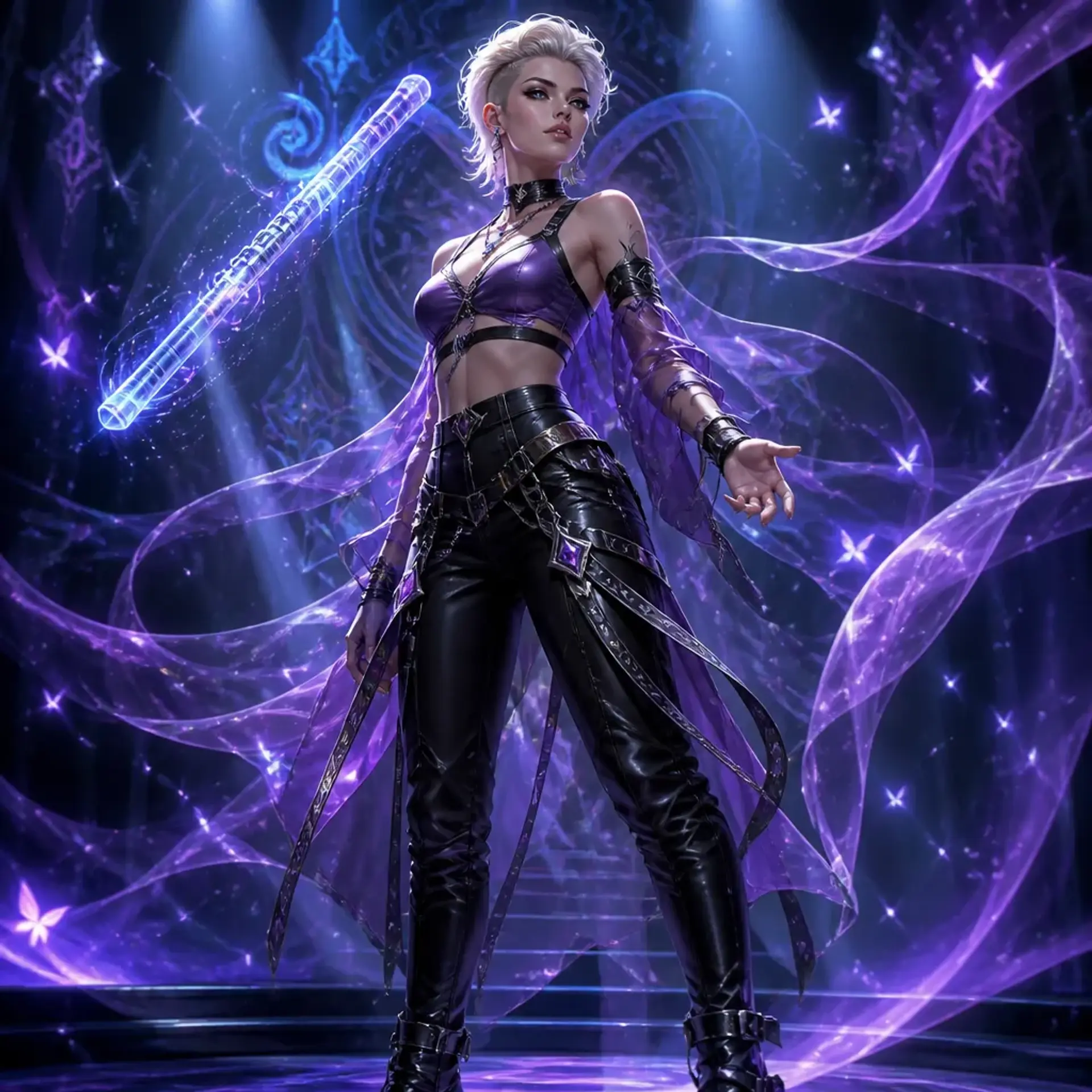 Serriah - AI-generated fantasy Character