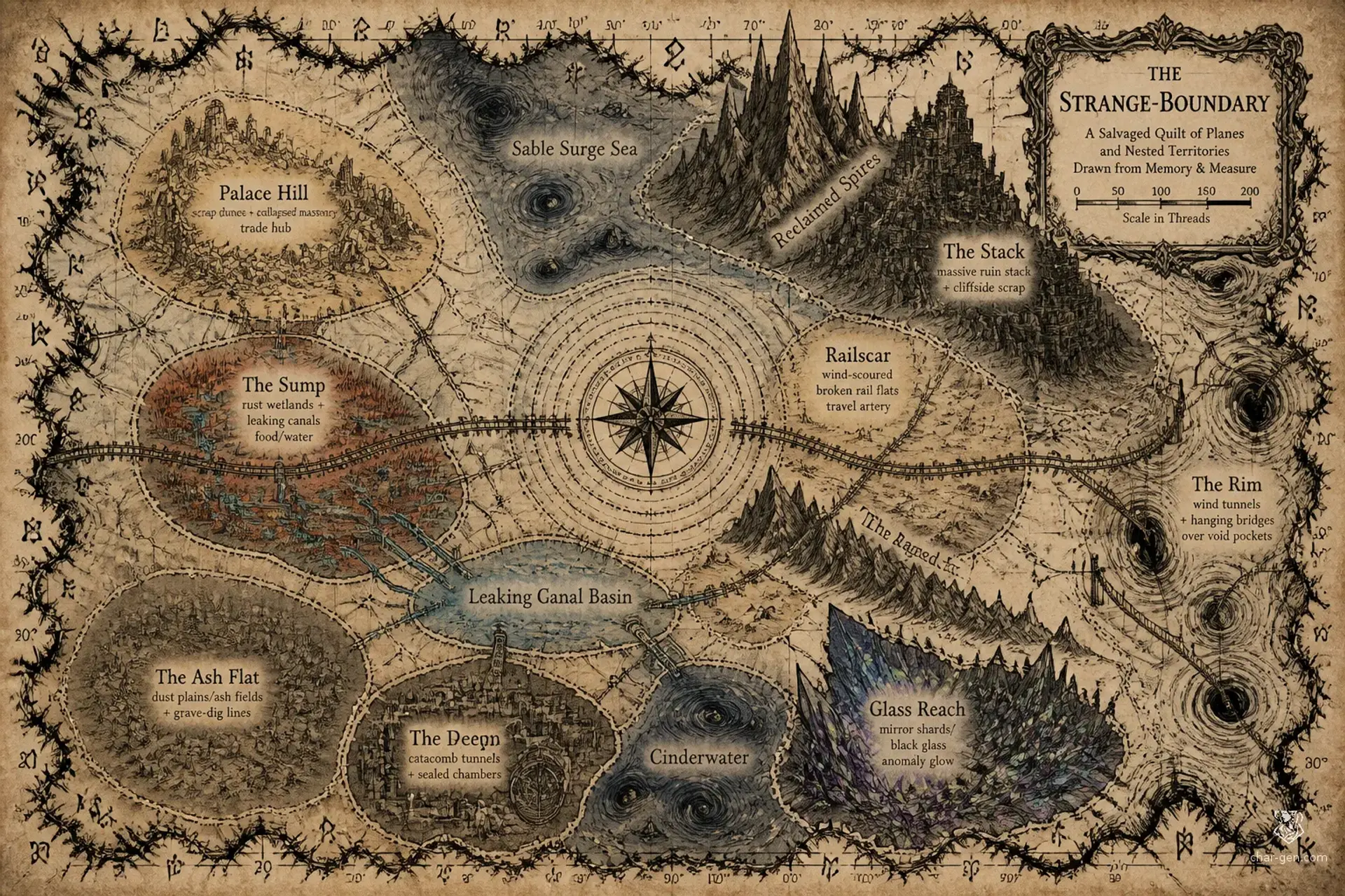 The Dump - AI-generated fantasy World
