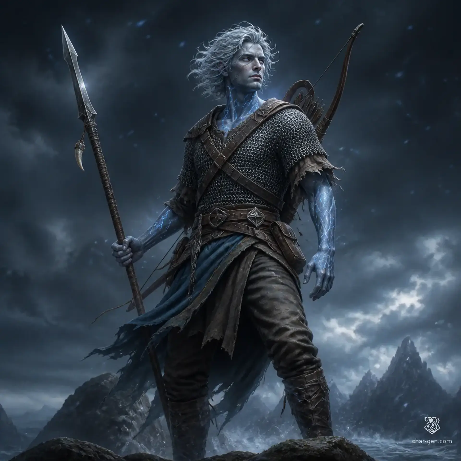 Sylvane - AI-generated fantasy Character