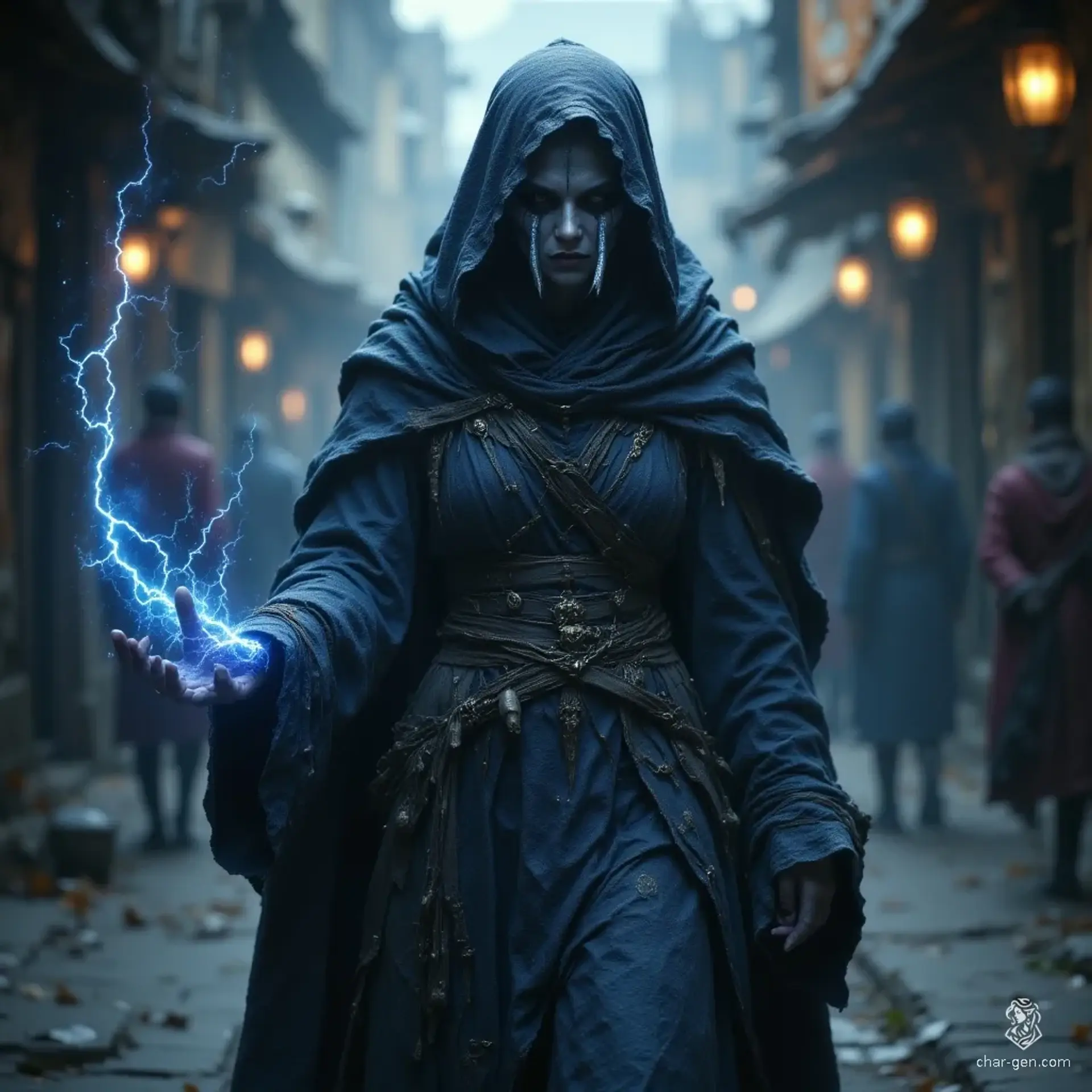 Varkhula Telgrin - AI-generated fantasy NPC