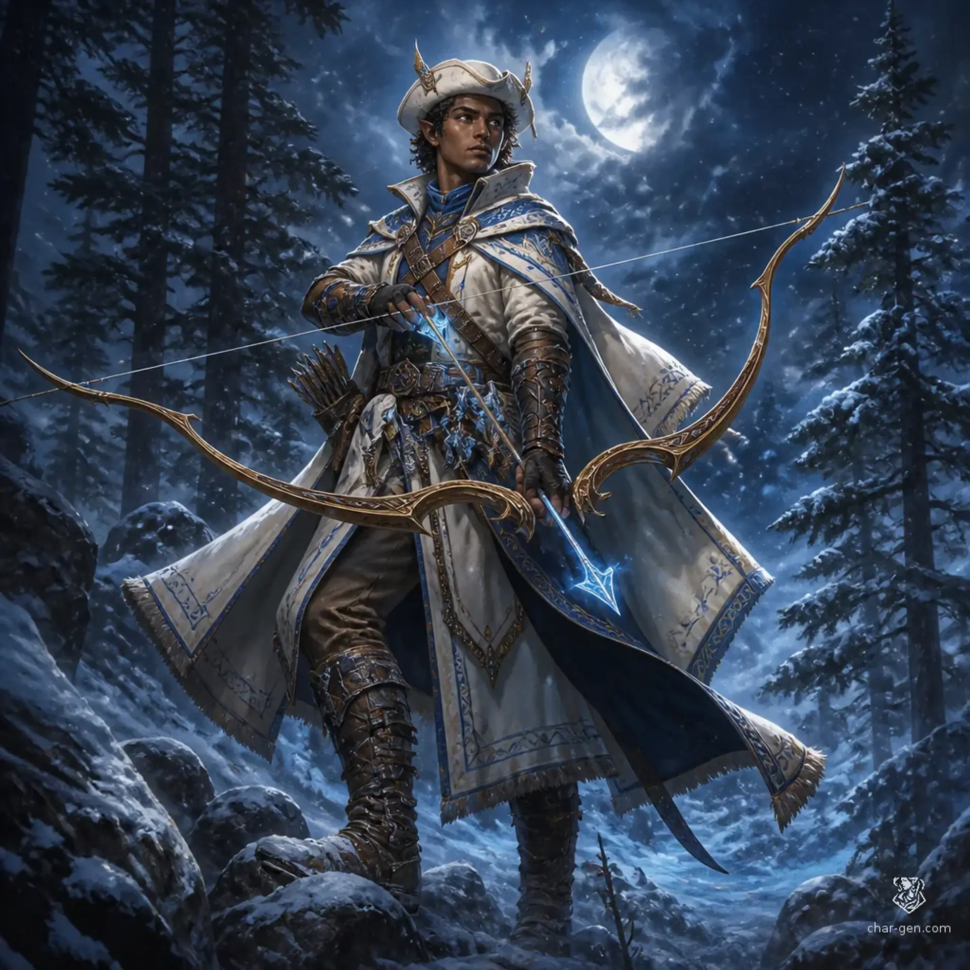 Khrizkhel - AI-generated fantasy Character