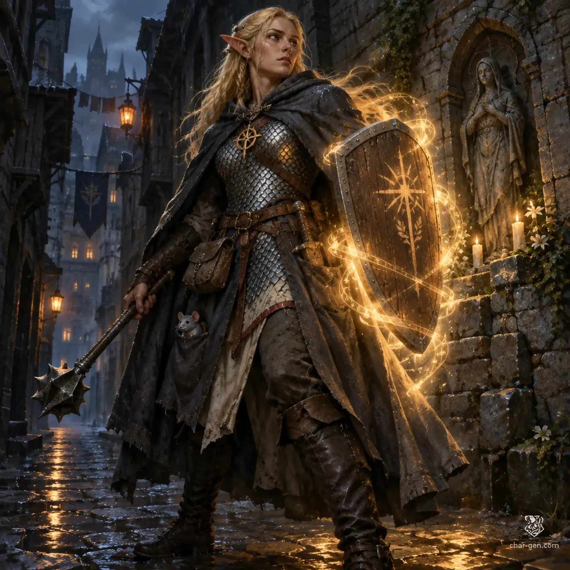 Tazri - AI-generated fantasy Character