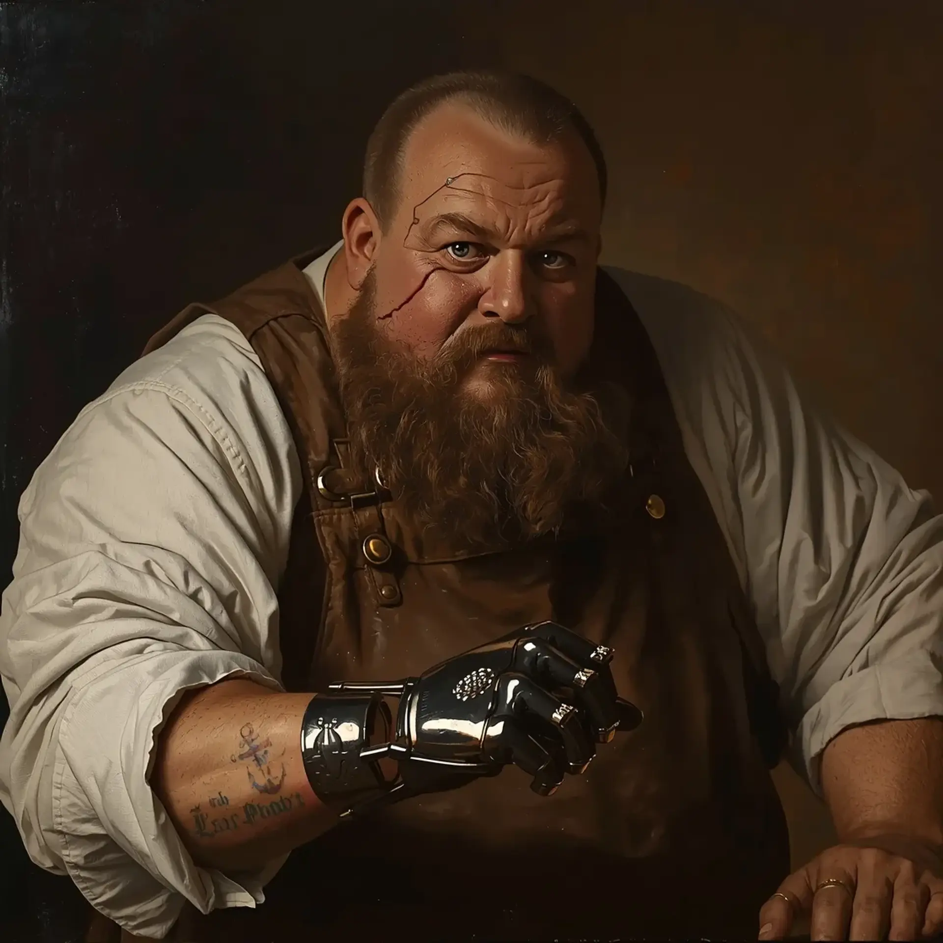 Big Barnaby Thistledown - AI-generated fantasy NPC