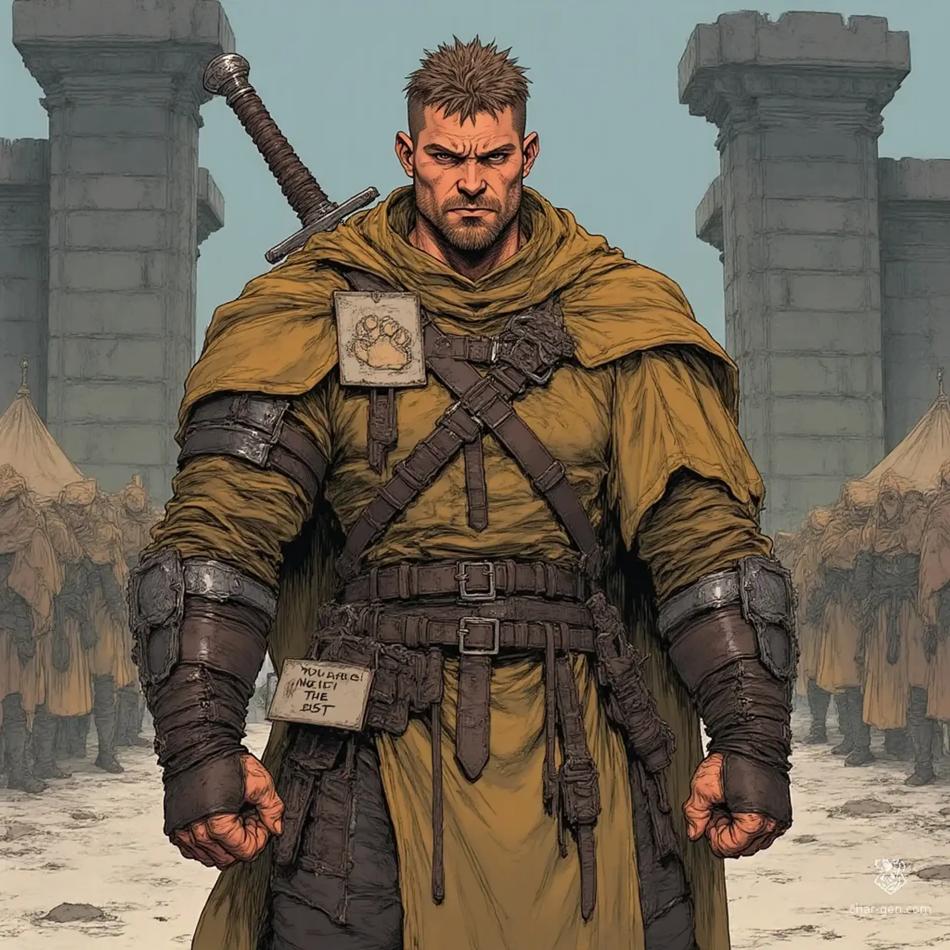 Rennan Harth-Rowe - AI-generated fantasy NPC
