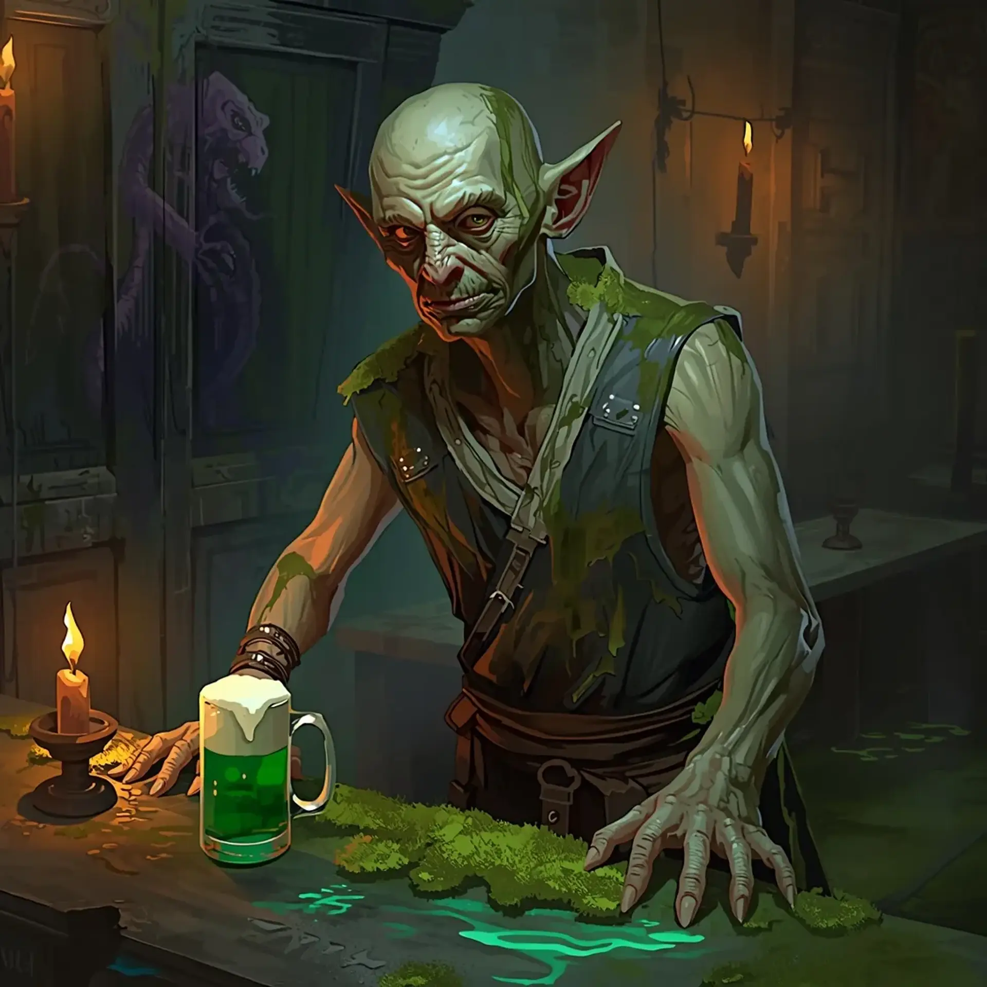 The Drowned Belfry - AI-generated fantasy Tavern