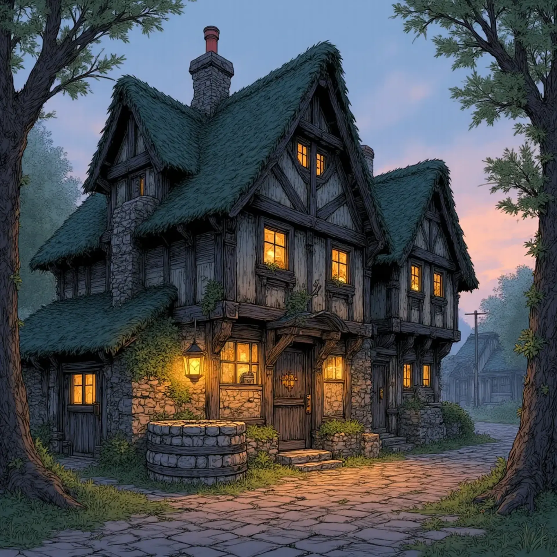 El amante dormido - AI-generated fantasy Tavern