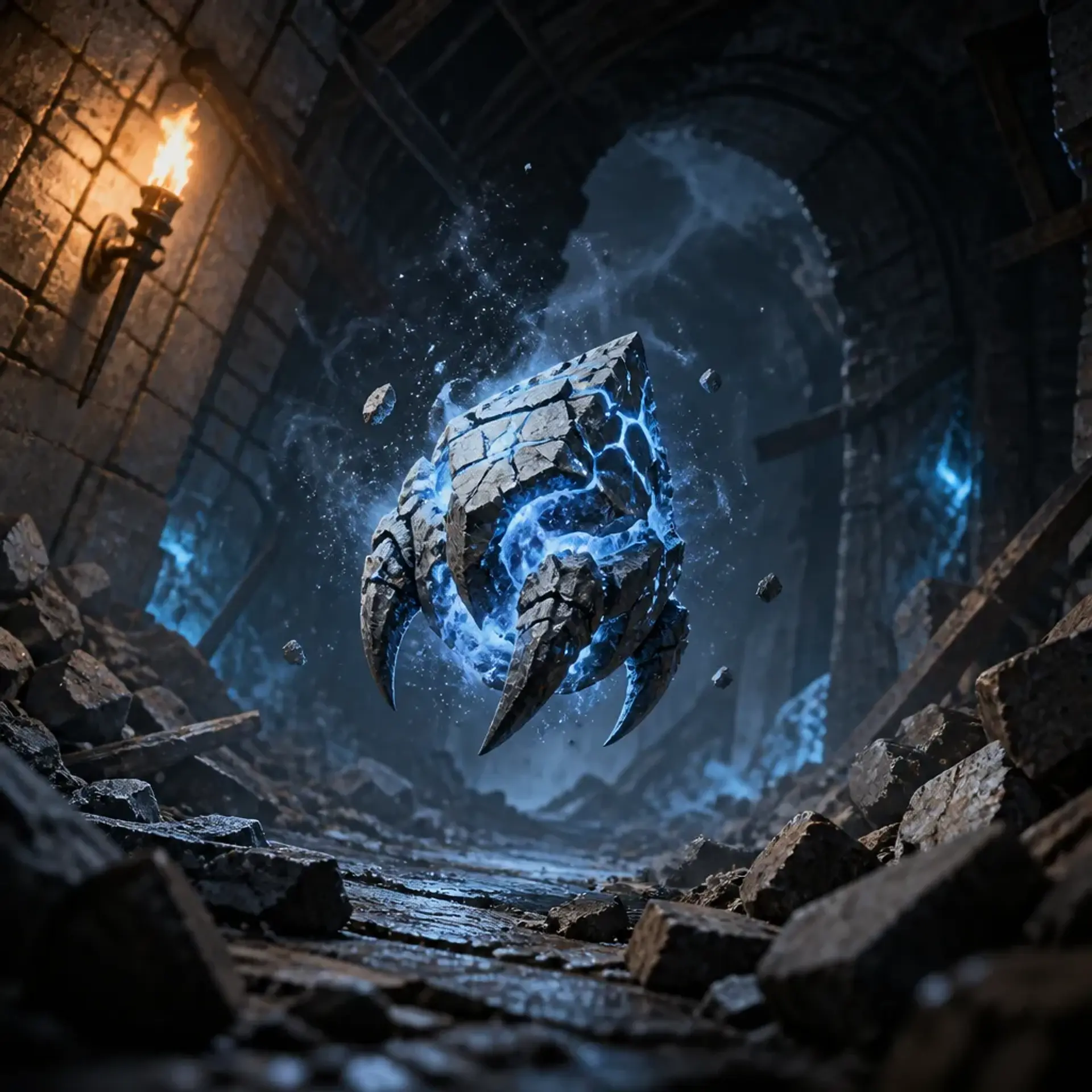 Leyline Dust Fragment - AI-generated fantasy Monster