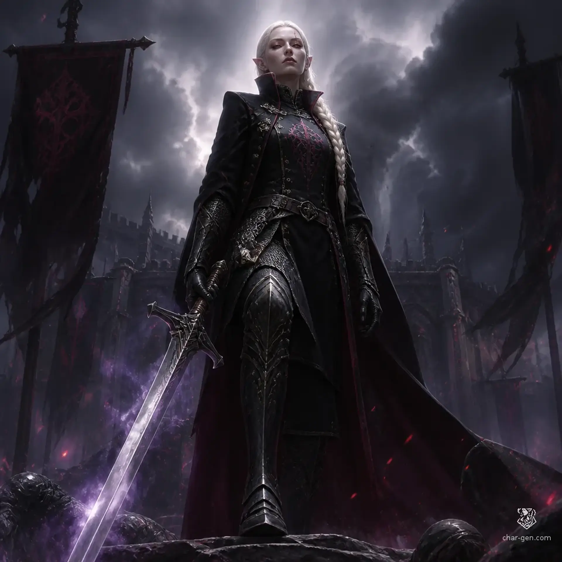Aurelia Malice - AI-generated fantasy Character
