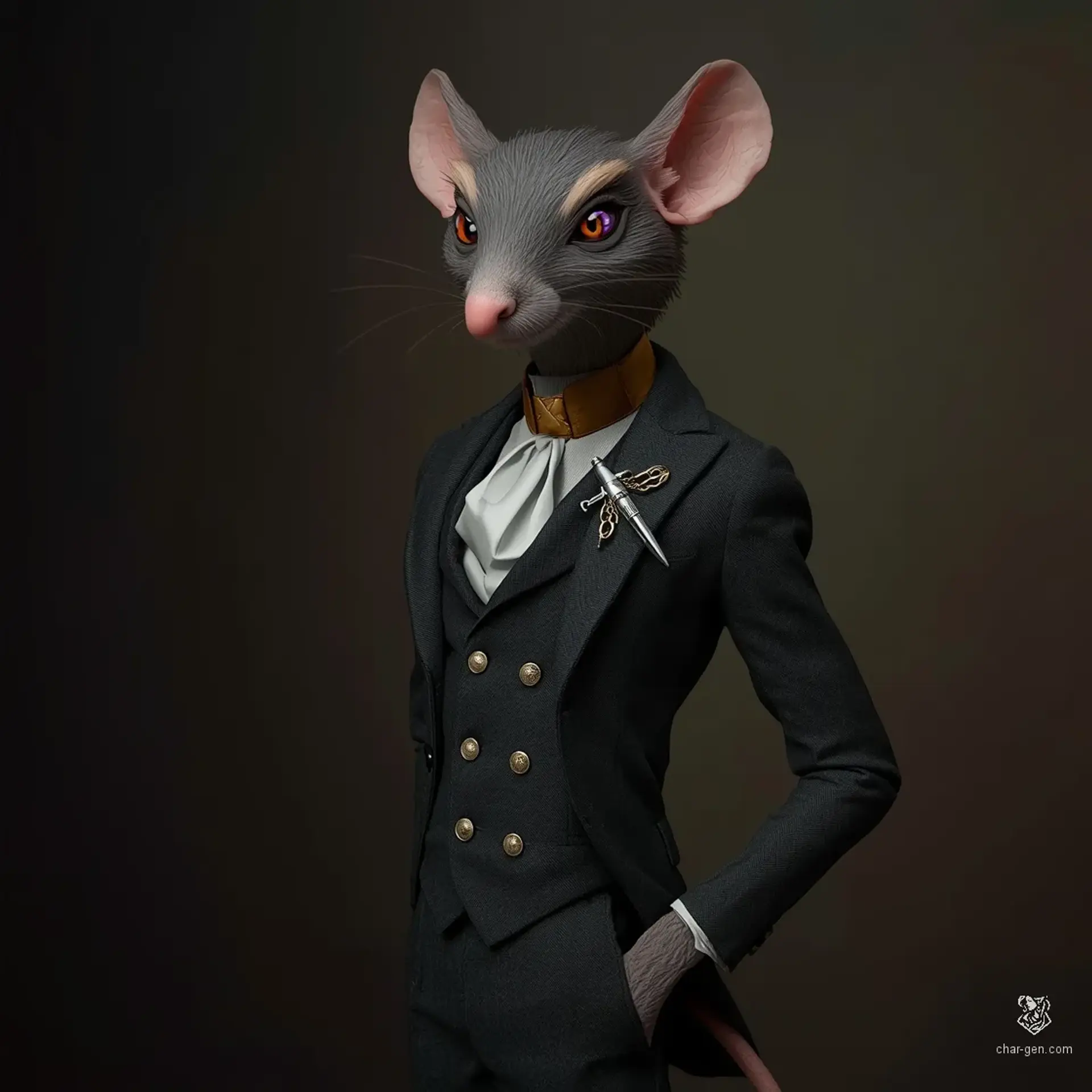 Malakor Veen - AI-generated fantasy NPC