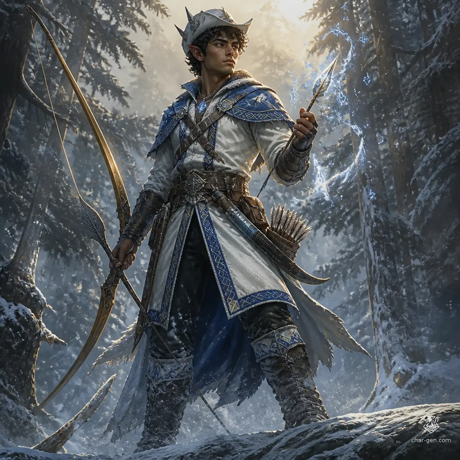 Malkio Zawadi - AI-generated fantasy Character