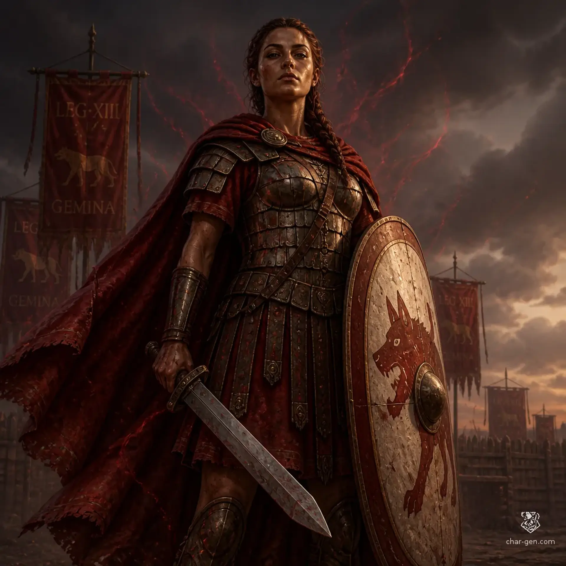 Reyna - AI-generated fantasy Character