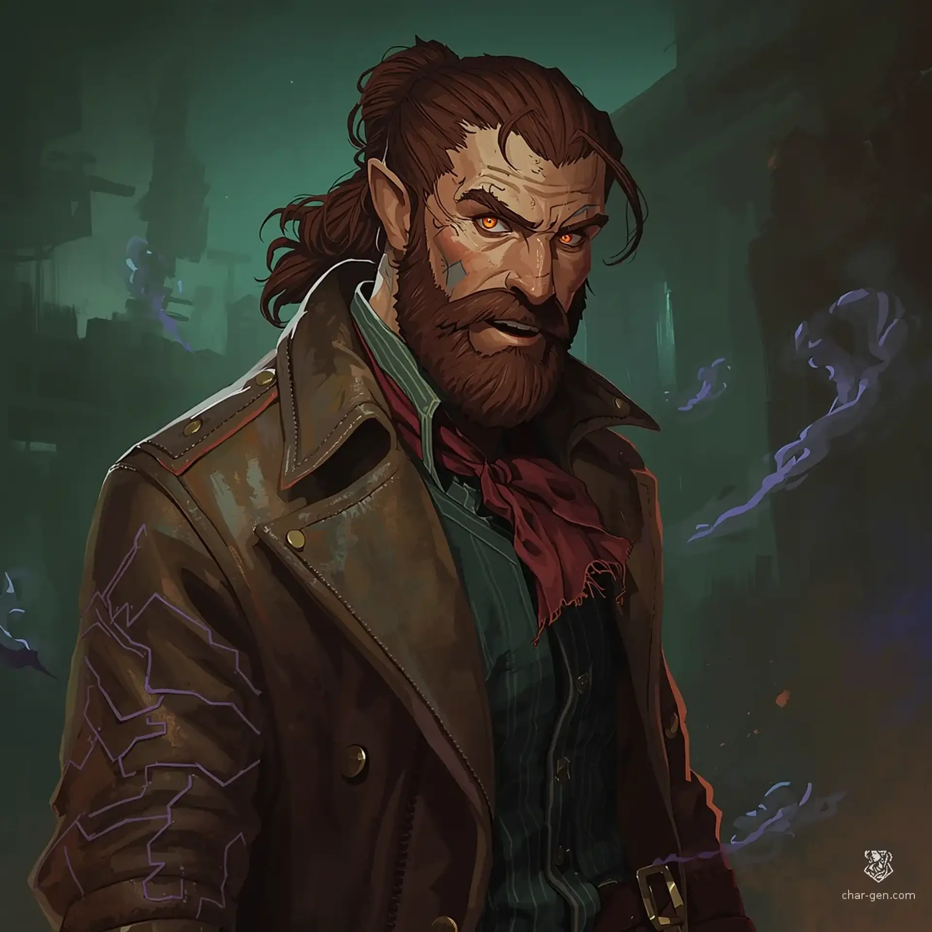 Silas Valerius - AI-generated fantasy NPC