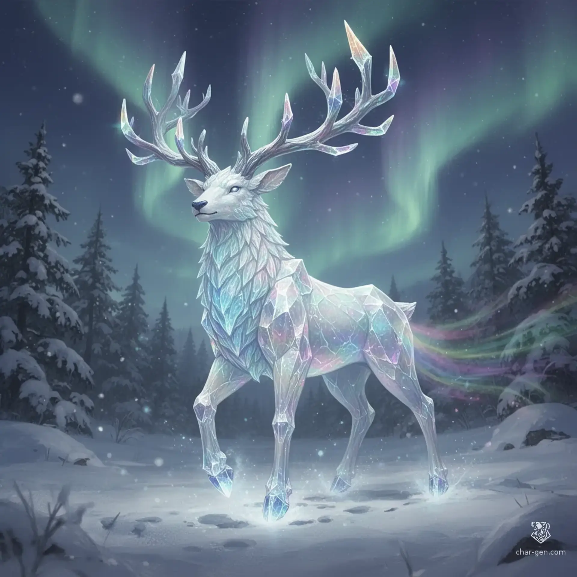 Glasstag - AI-generated fantasy Monster