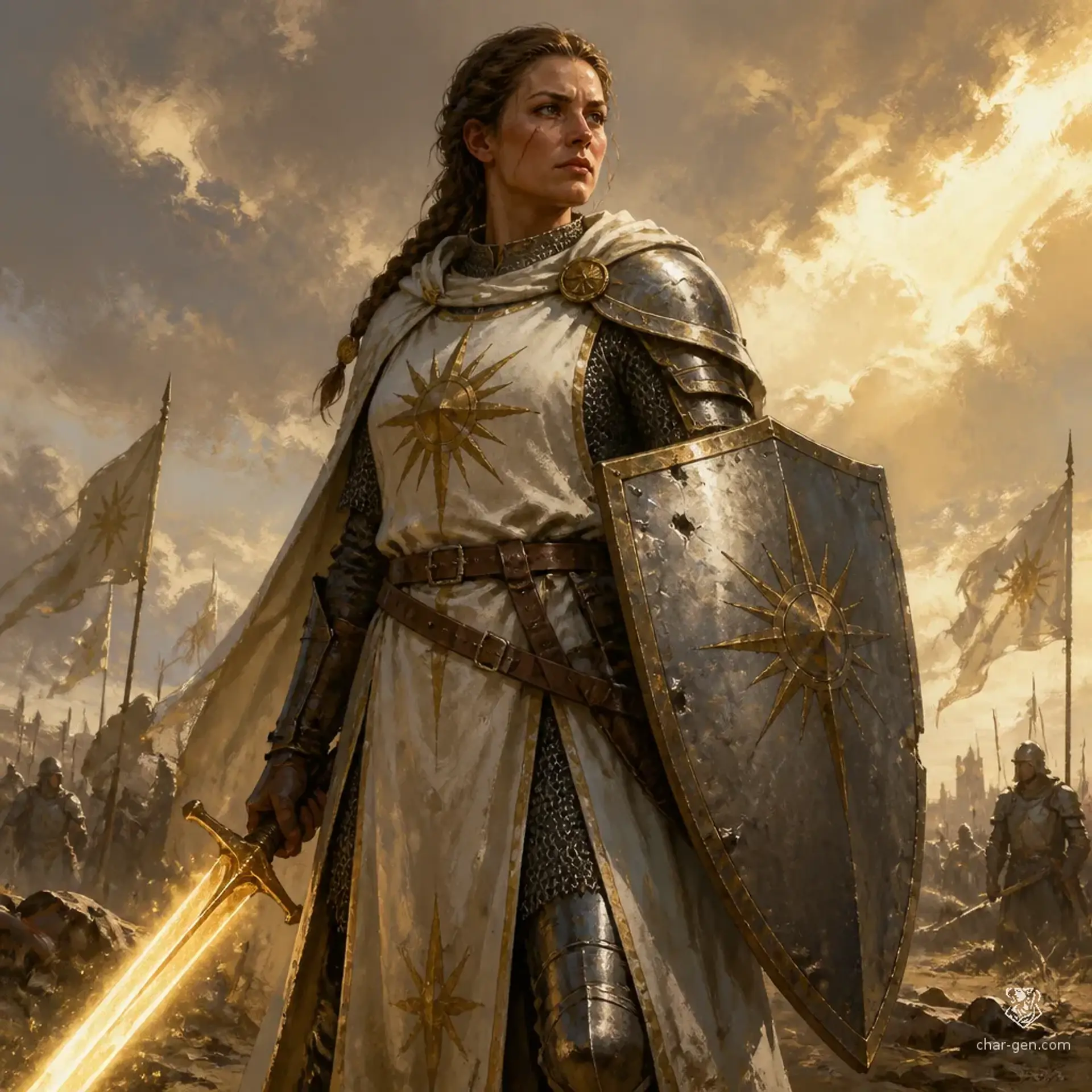Seren Vale - AI-generated fantasy Character