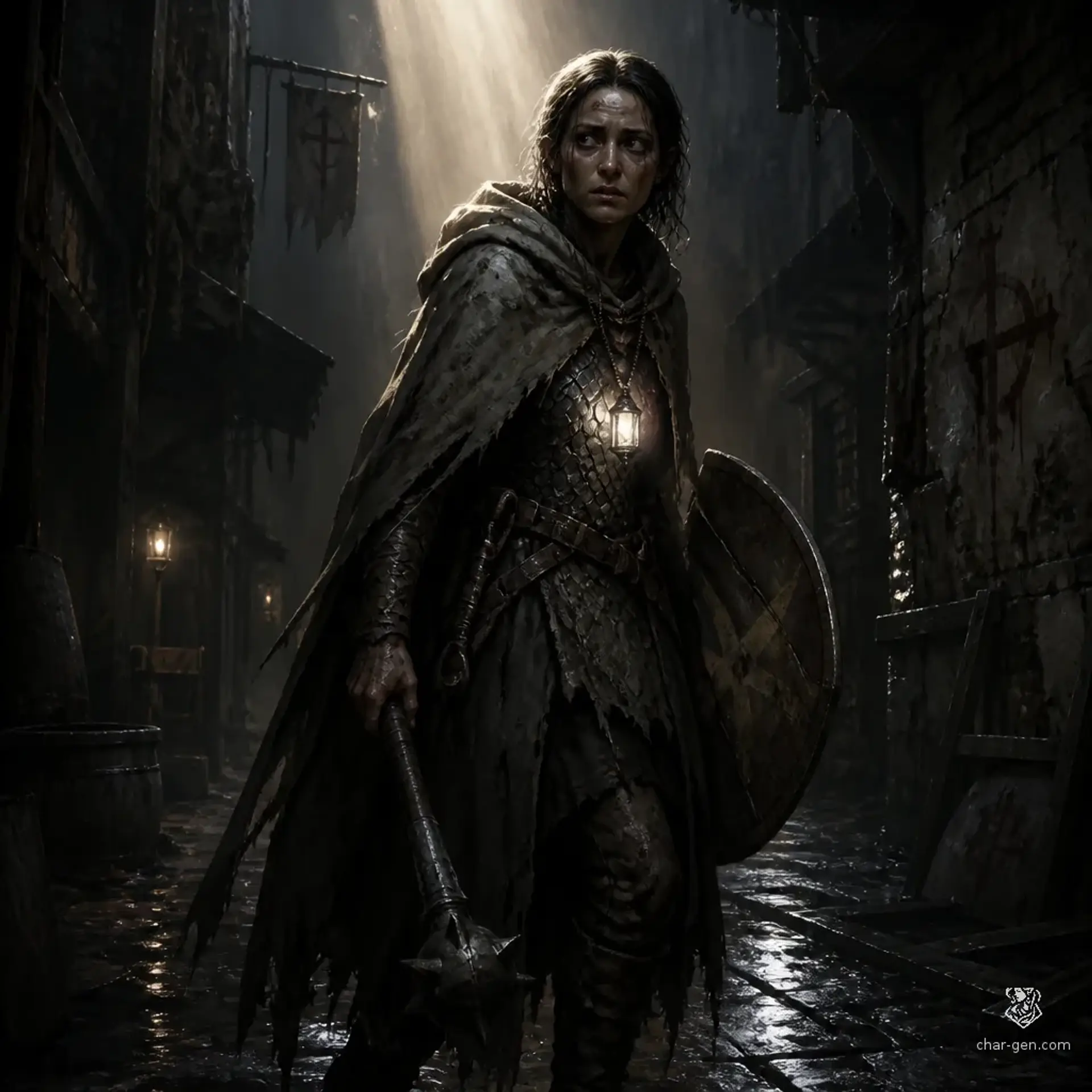 Ssenkrad - AI-generated fantasy Character