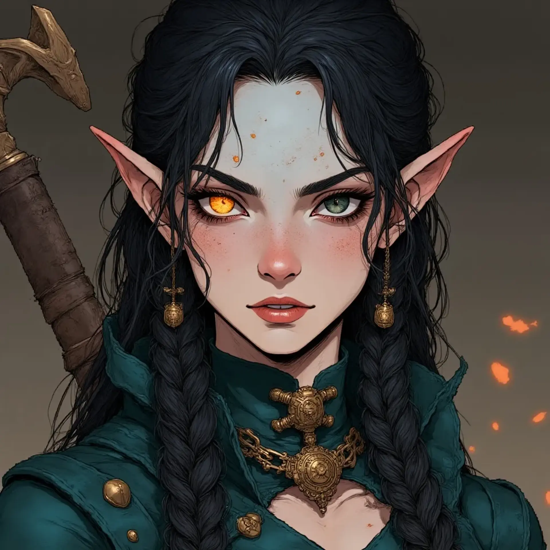 Kaelith Varovar - AI-generated fantasy NPC