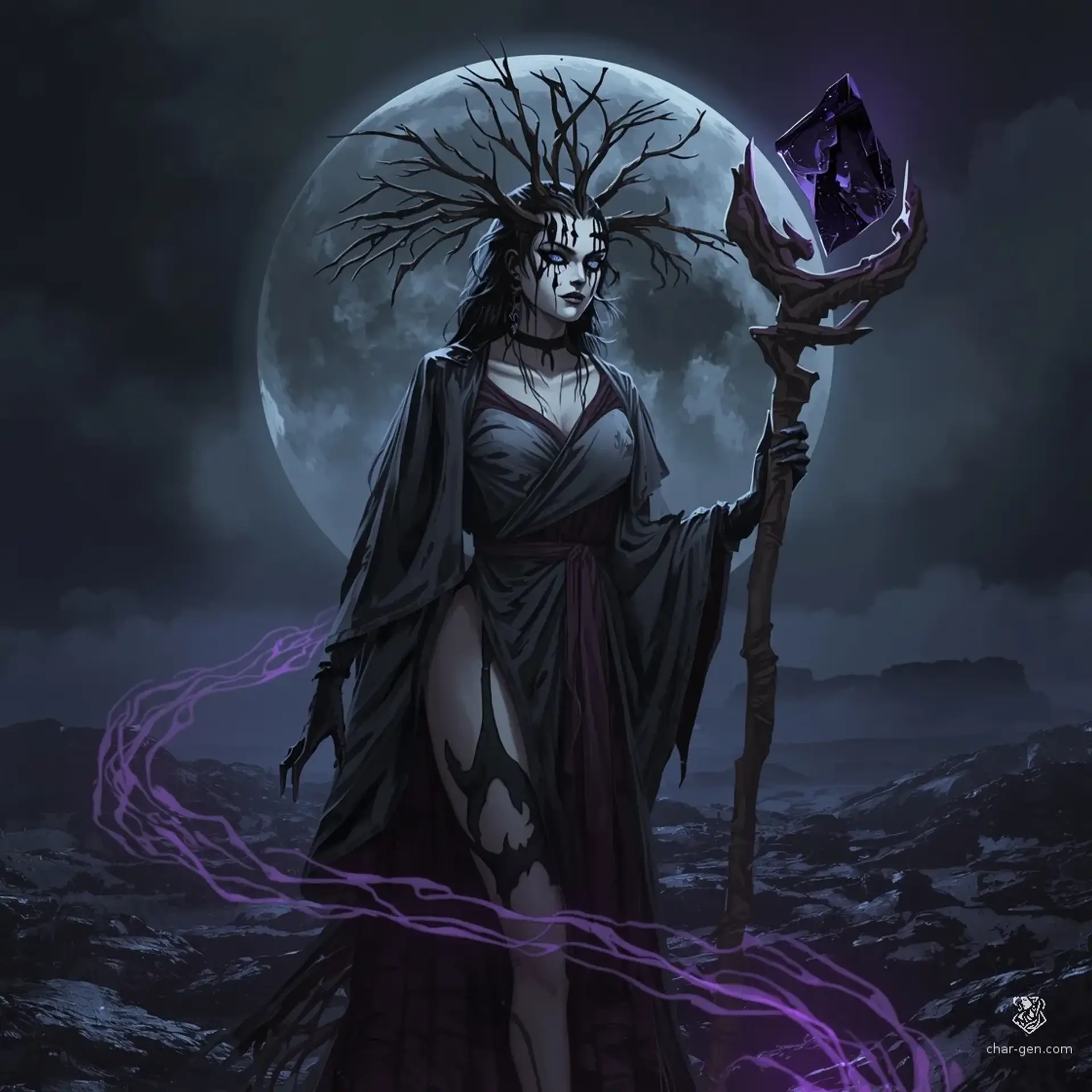 Elowen - AI-generated fantasy Character