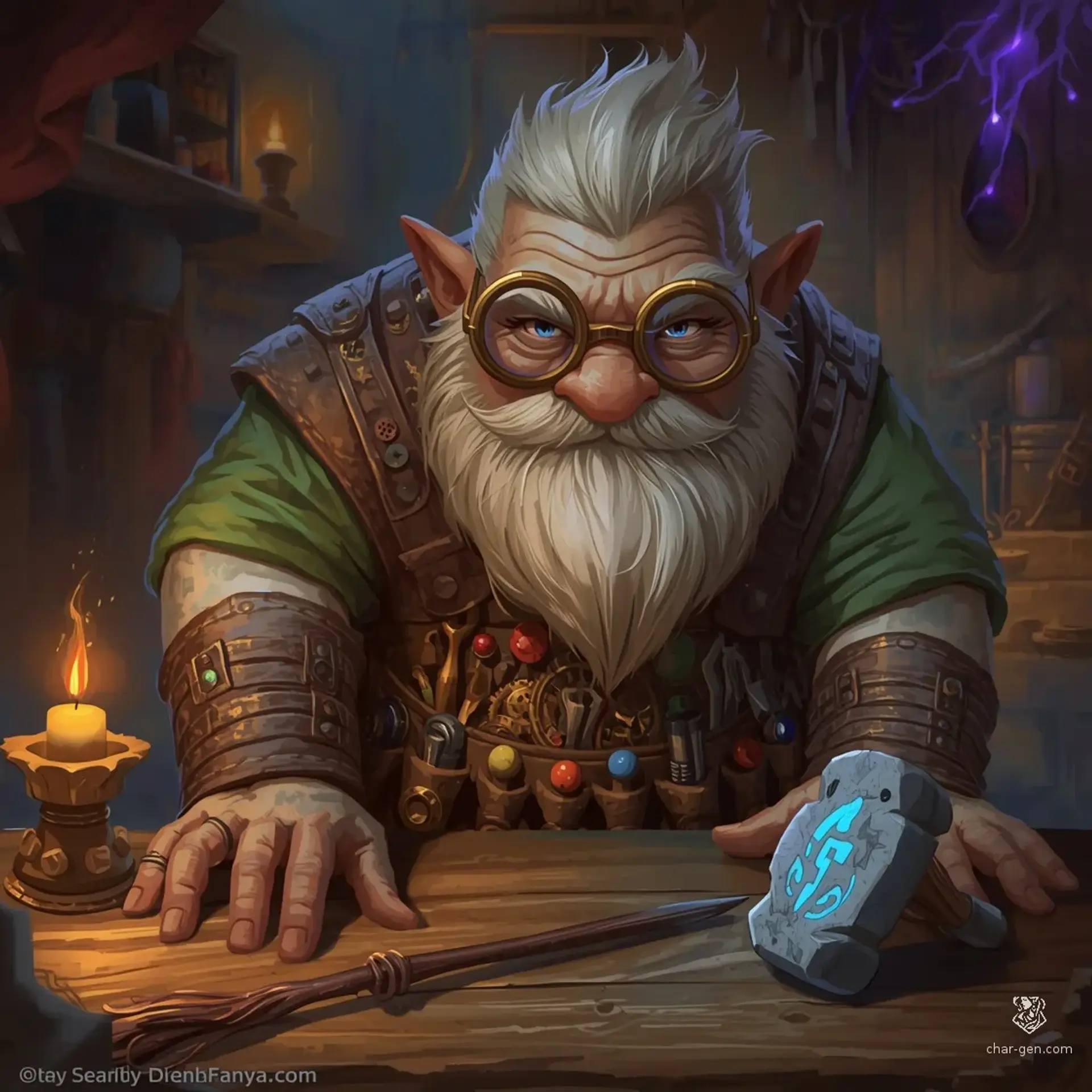 Barnaby's Bag of Bounties and Blunders - AI-generated fantasy Shop